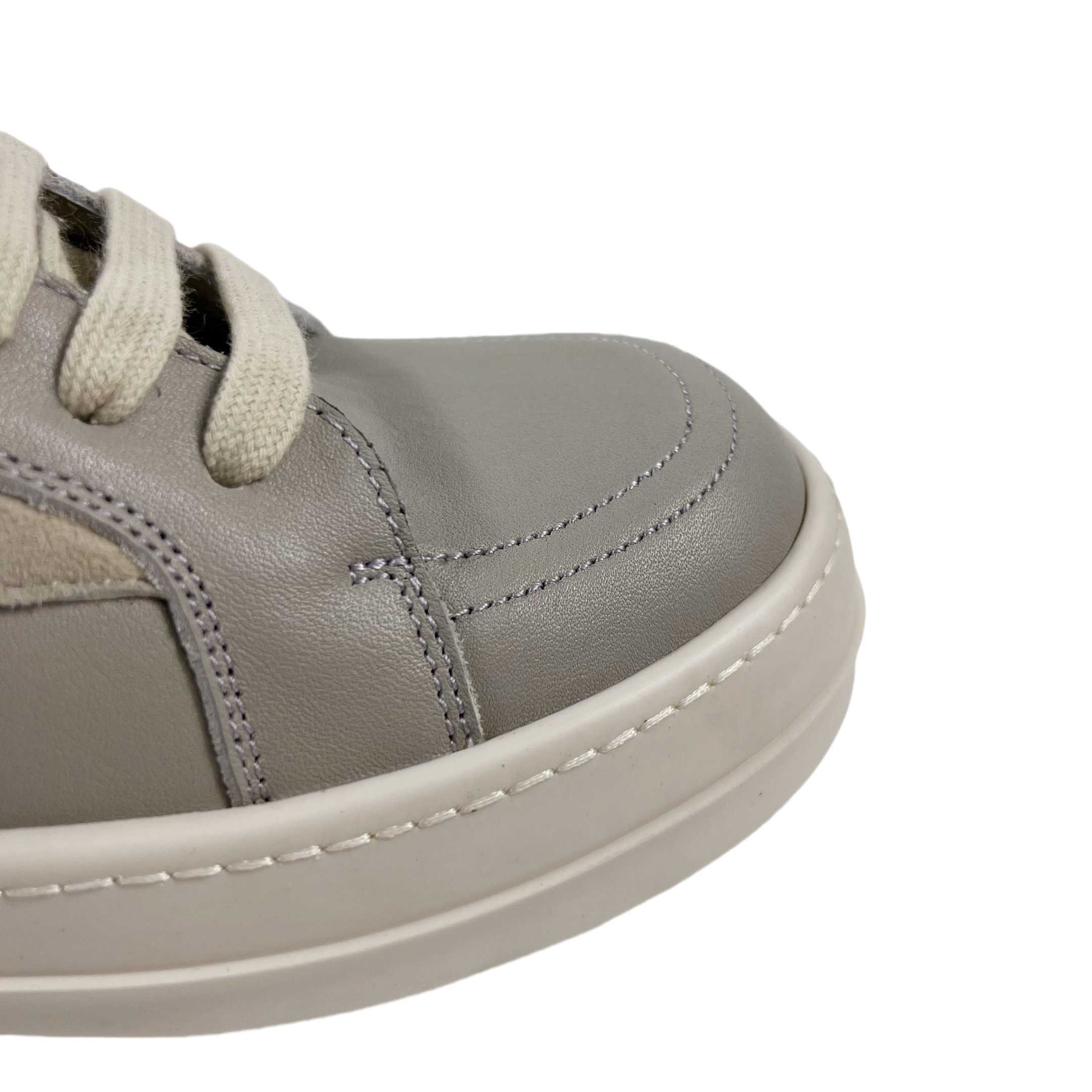 Rick Owens Lido Vintage Leather Sneakers - EUR FASHION