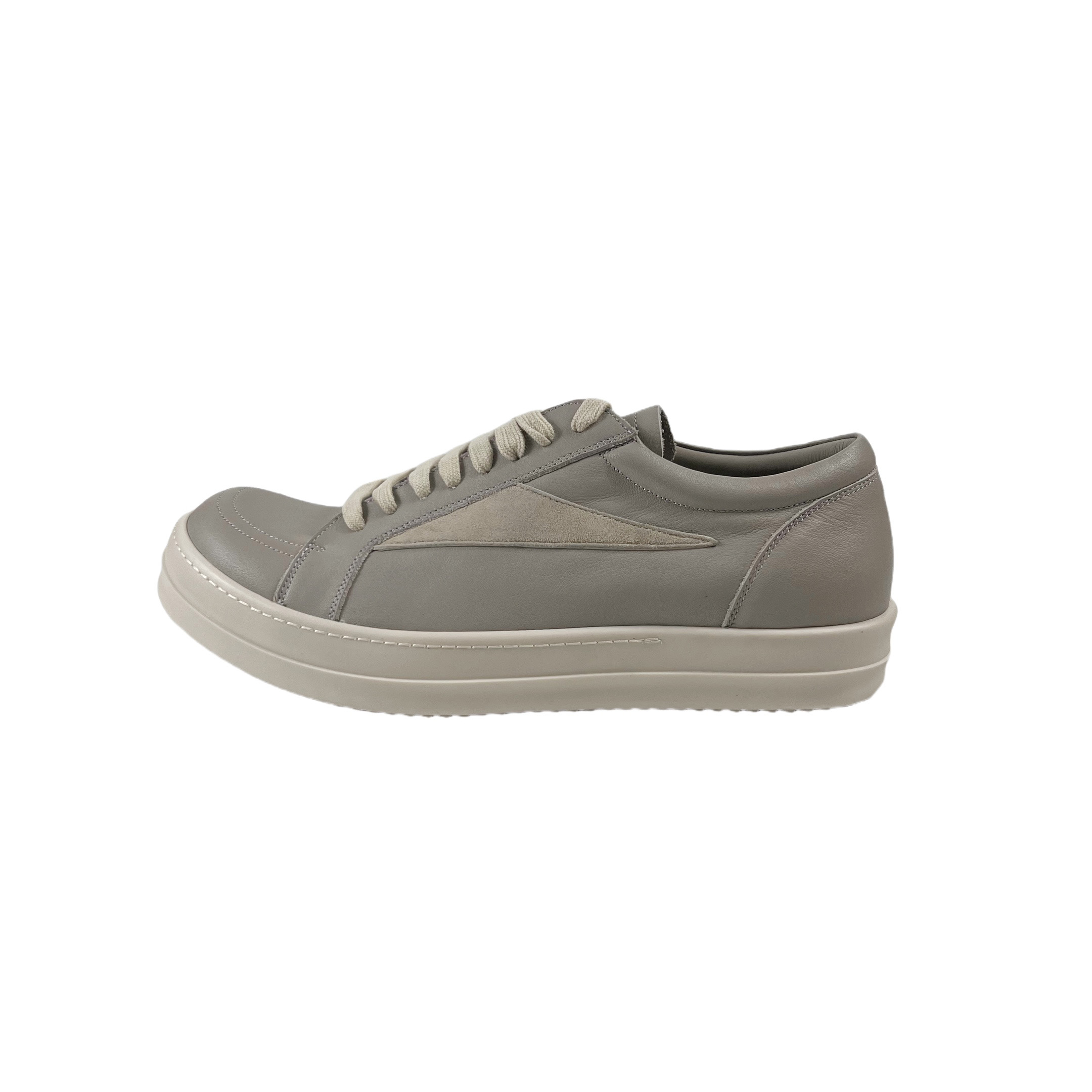 Rick Owens Lido Vintage Leather Sneakers - EUR FASHION