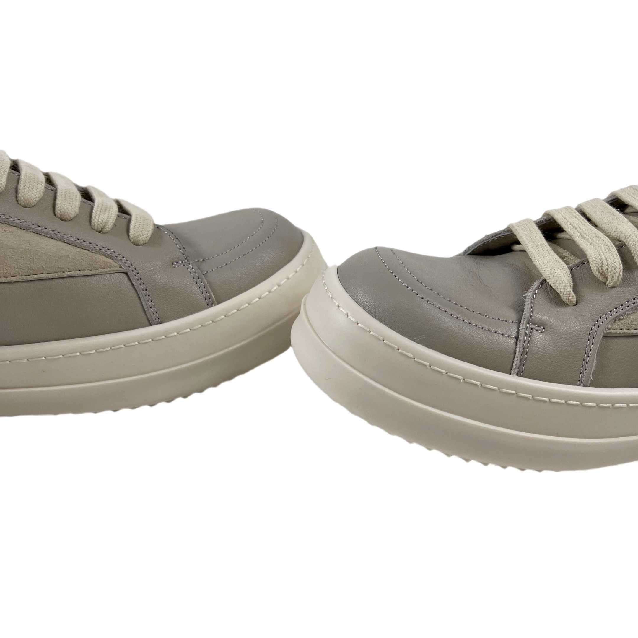 Rick Owens Lido Vintage Leather Sneakers - EUR FASHION
