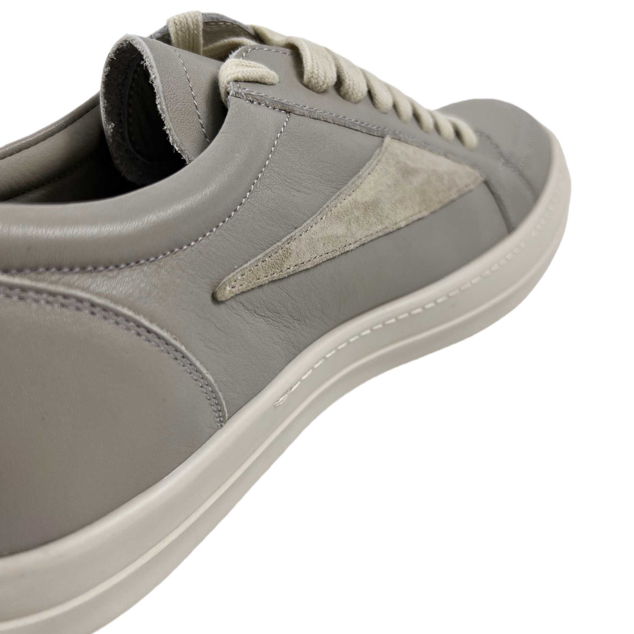 Rick Owens Lido Vintage Leather Sneakers - EUR FASHION