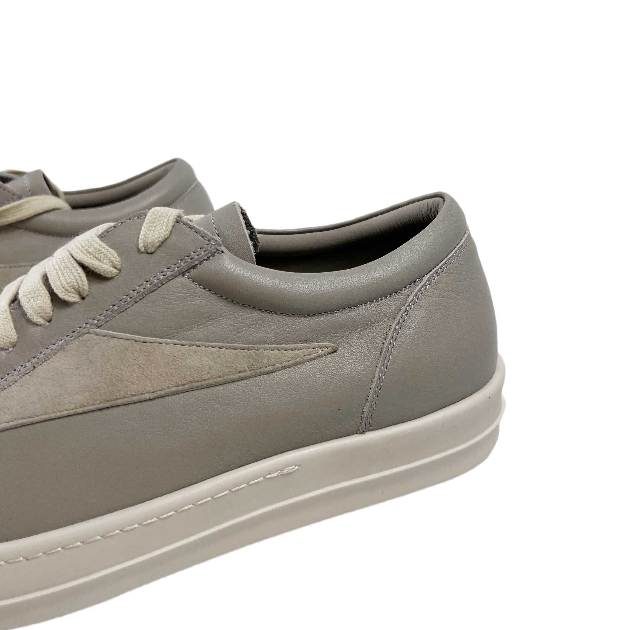 Rick Owens Lido Vintage Leather Sneakers - EUR FASHION