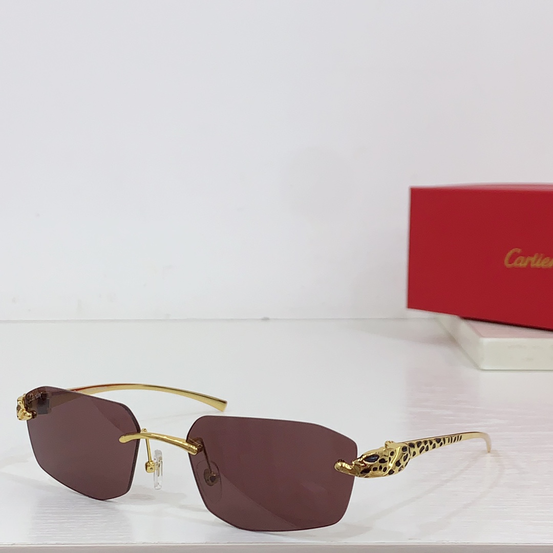 Cartier Geometric-frame Sunglasses   CT0474S - EUR FASHION