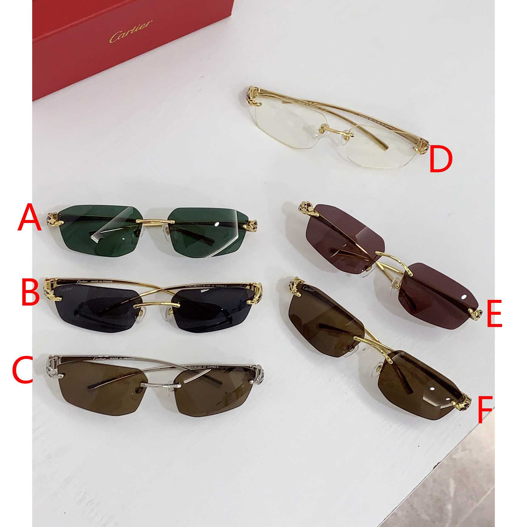 Cartier Geometric-frame Sunglasses   CT0474S - EUR FASHION