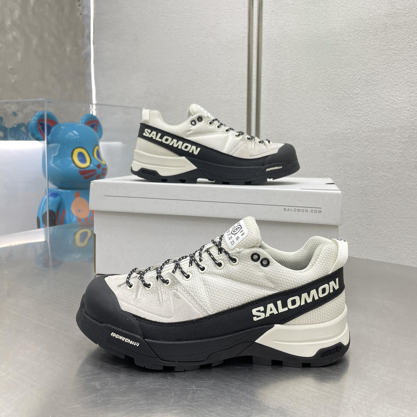 Maison Margiela Black Off- Salomon Edition X-Alpages Sneakers - EUR FASHION