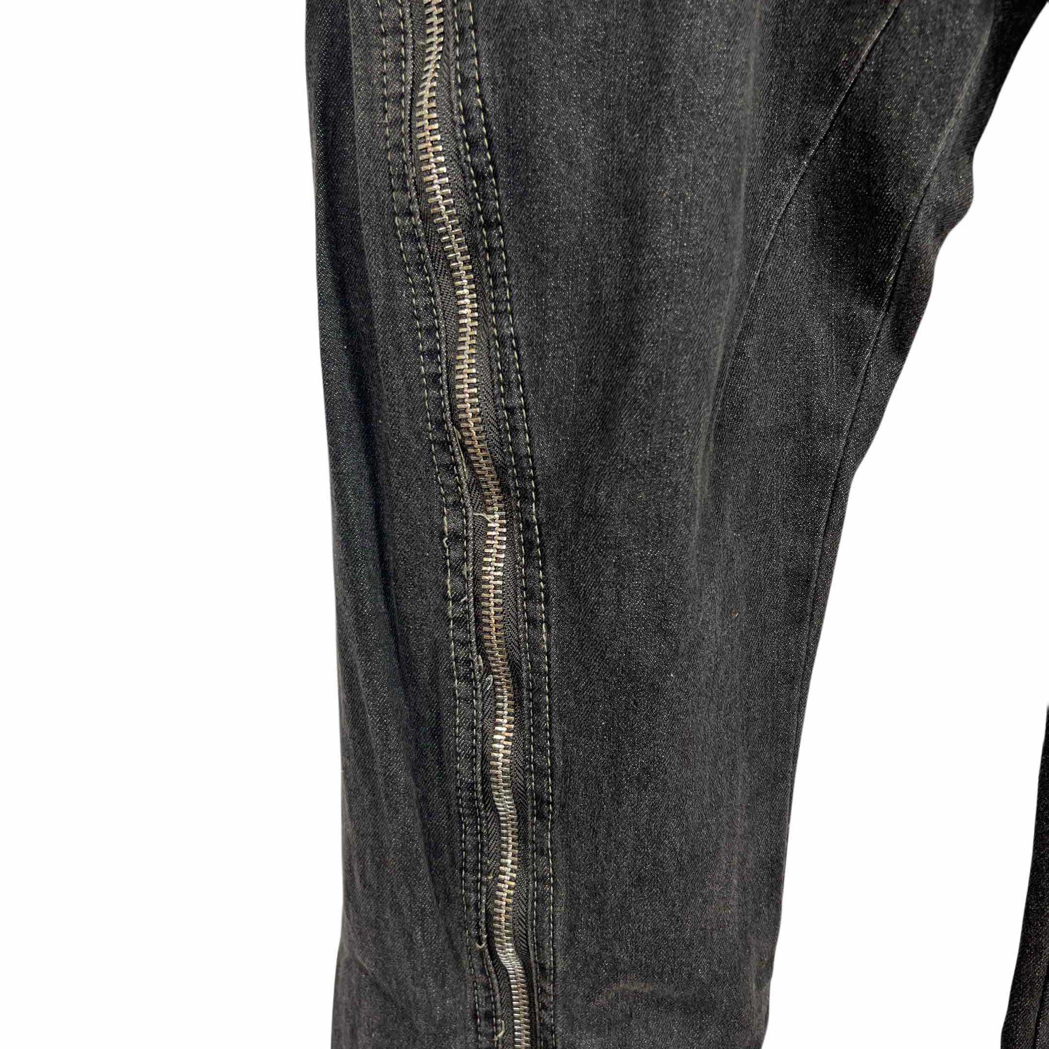 Rick Owens Zip-Detail Bolan Banana Slim Jeans - EUR FASHION