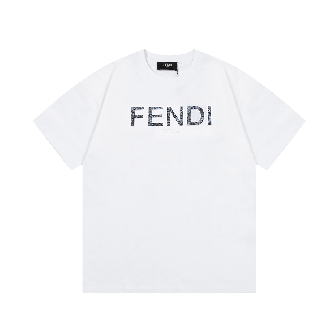 Fendi Jersey T-shirt - EUR FASHION