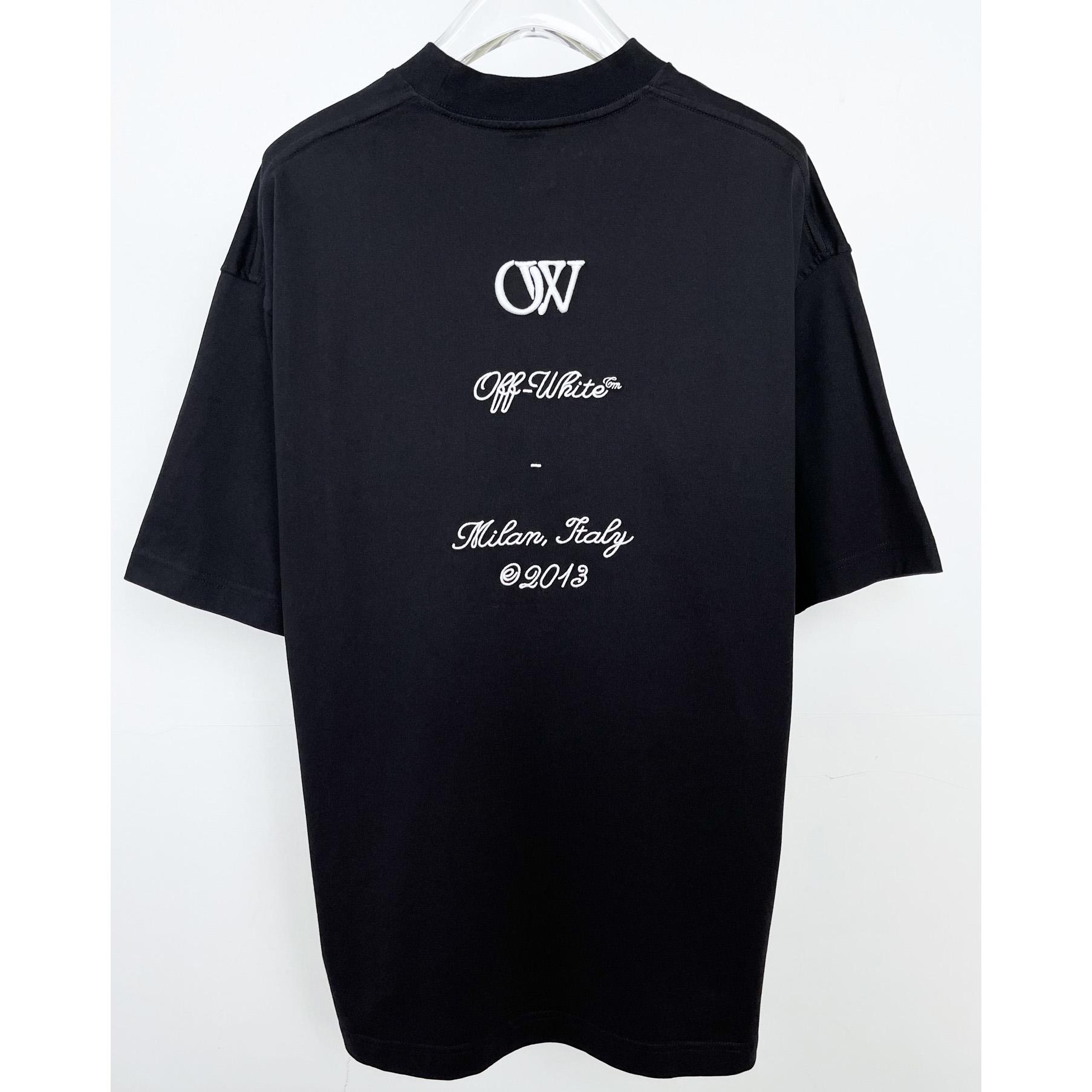 Off-White Cotton T-shirt - EUR FASHION