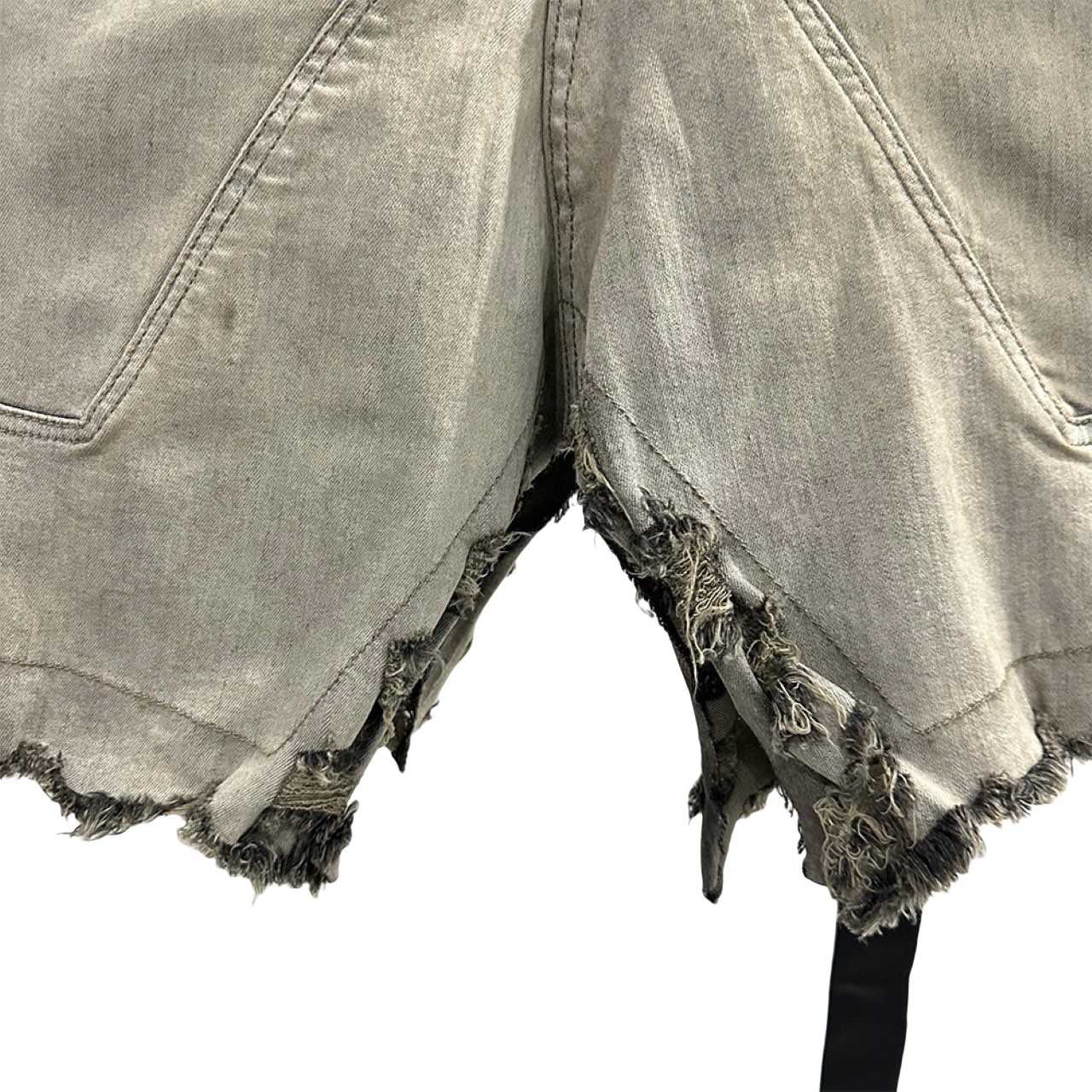 Rick Owens DRKSHDW Slivered Denim Skirt - EUR FASHION