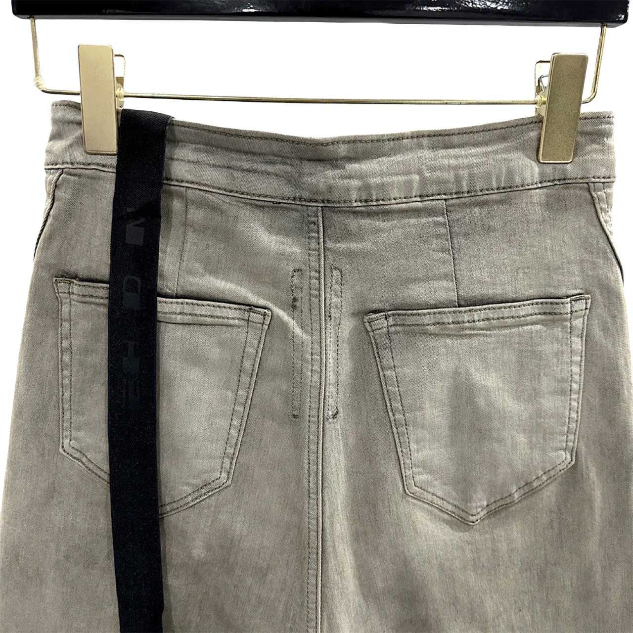 Rick Owens DRKSHDW Slivered Denim Skirt - EUR FASHION