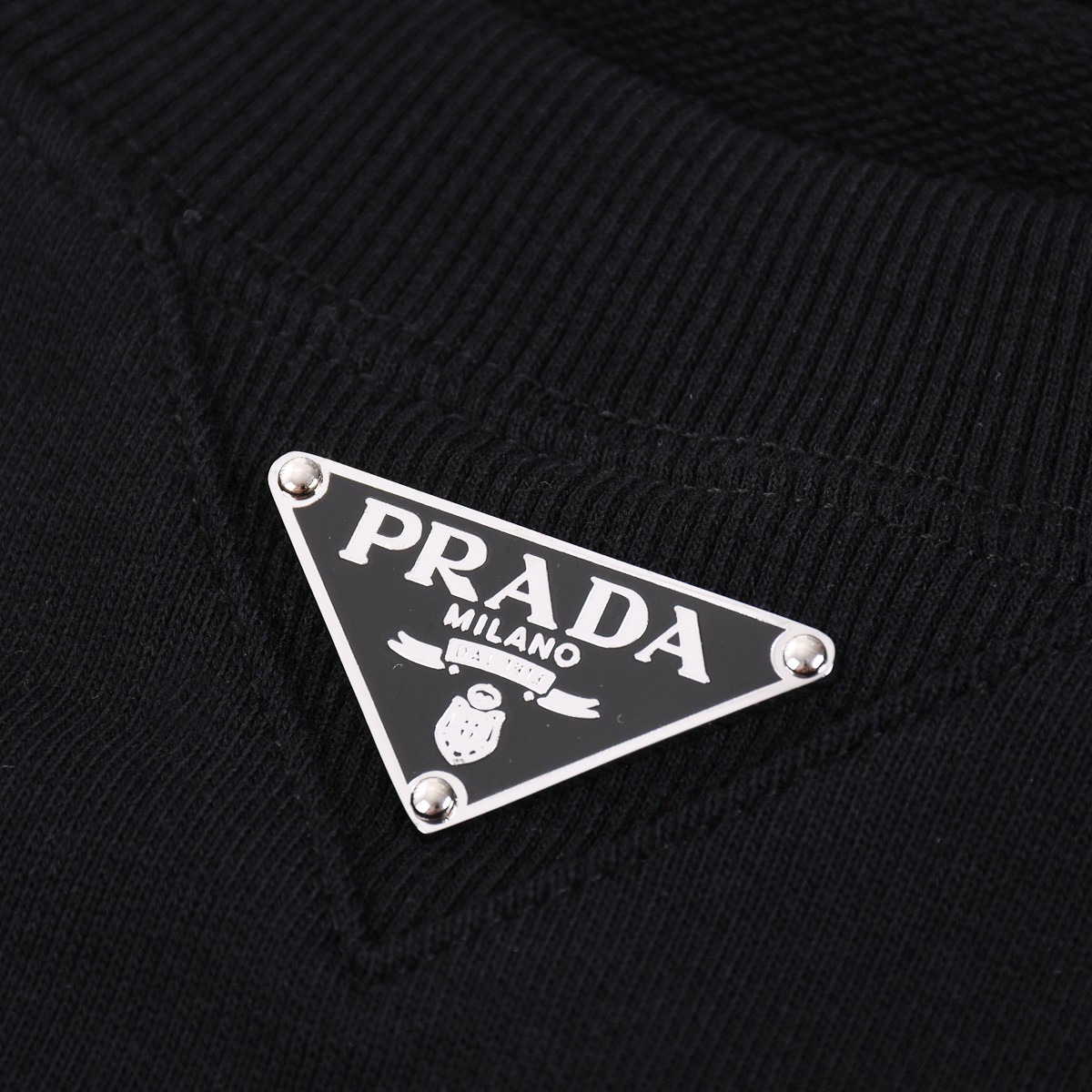 Prada Logo Crewneck - EUR FASHION