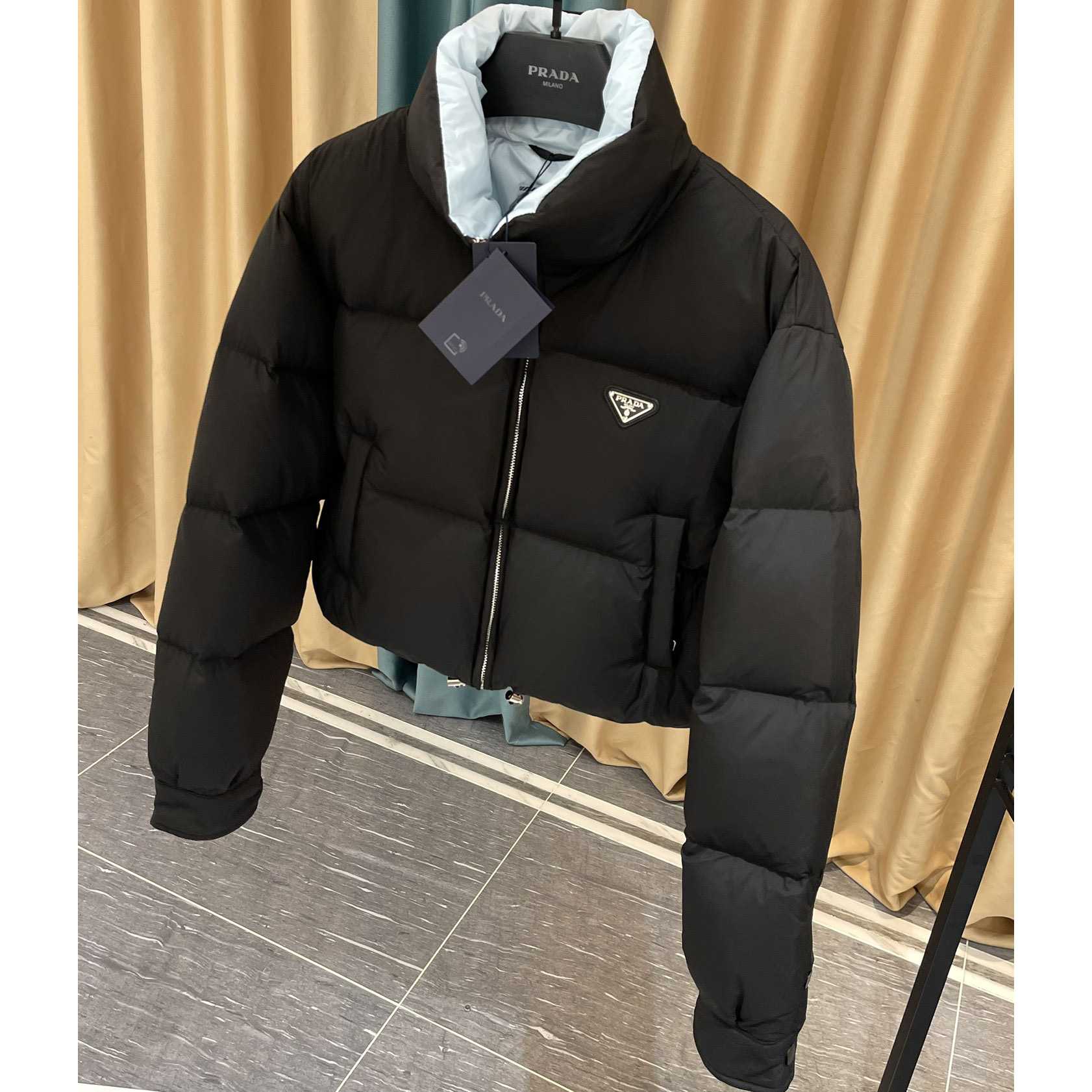 Prada Cropped Padded Jacket - EUR FASHION