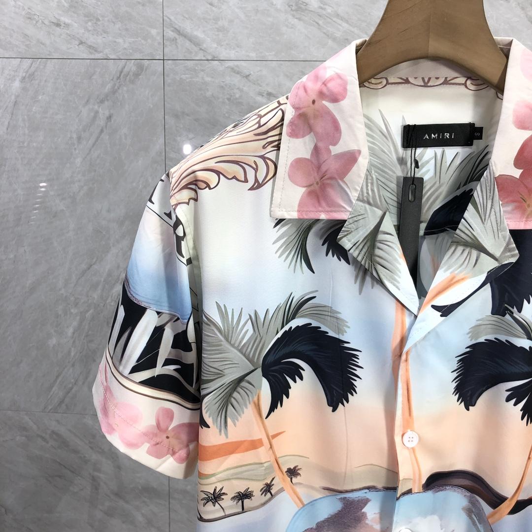 Amiri Cherub Silk Shirt - EUR FASHION