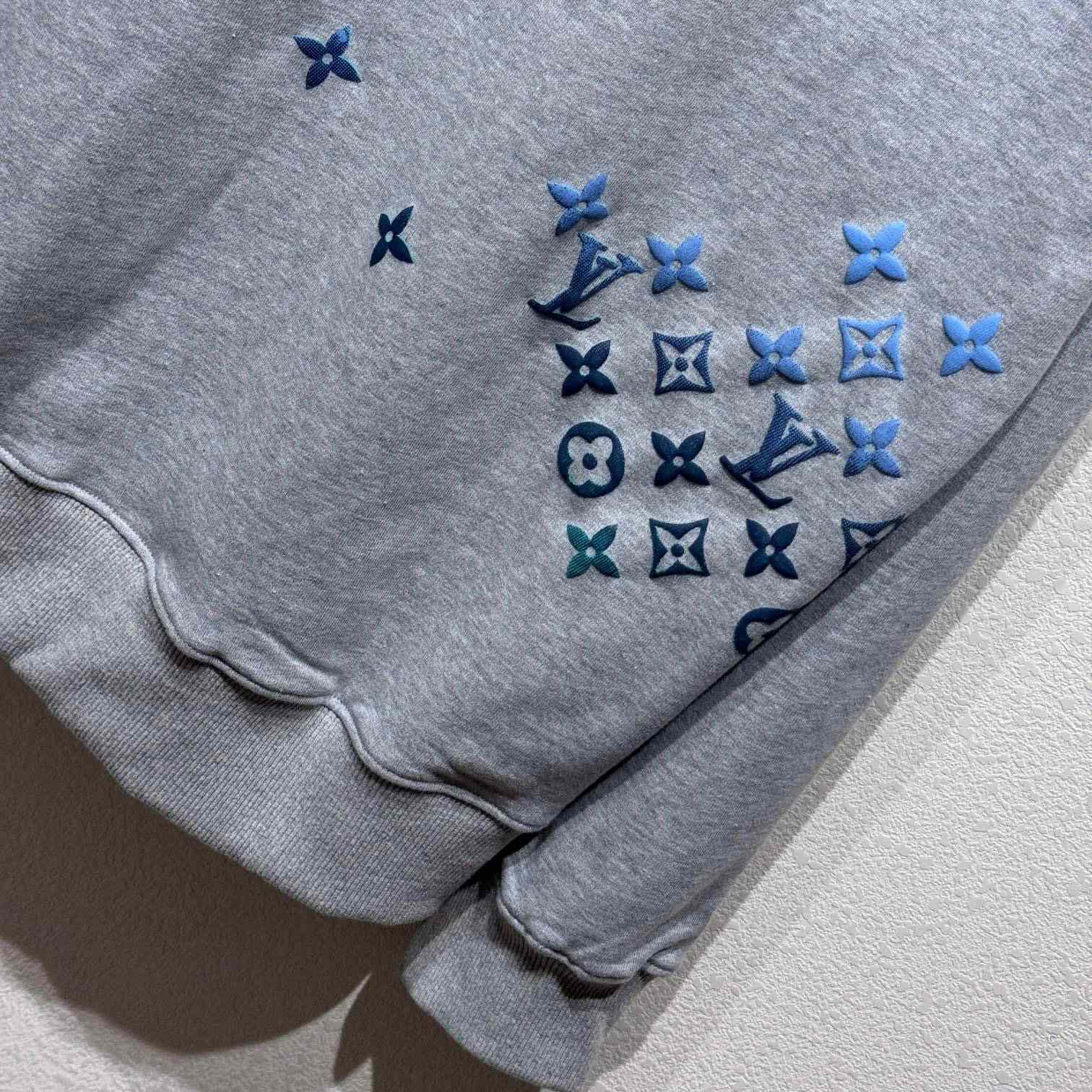 Louis Vuitton Embroidered Cotton Sweatshirt - EUR FASHION