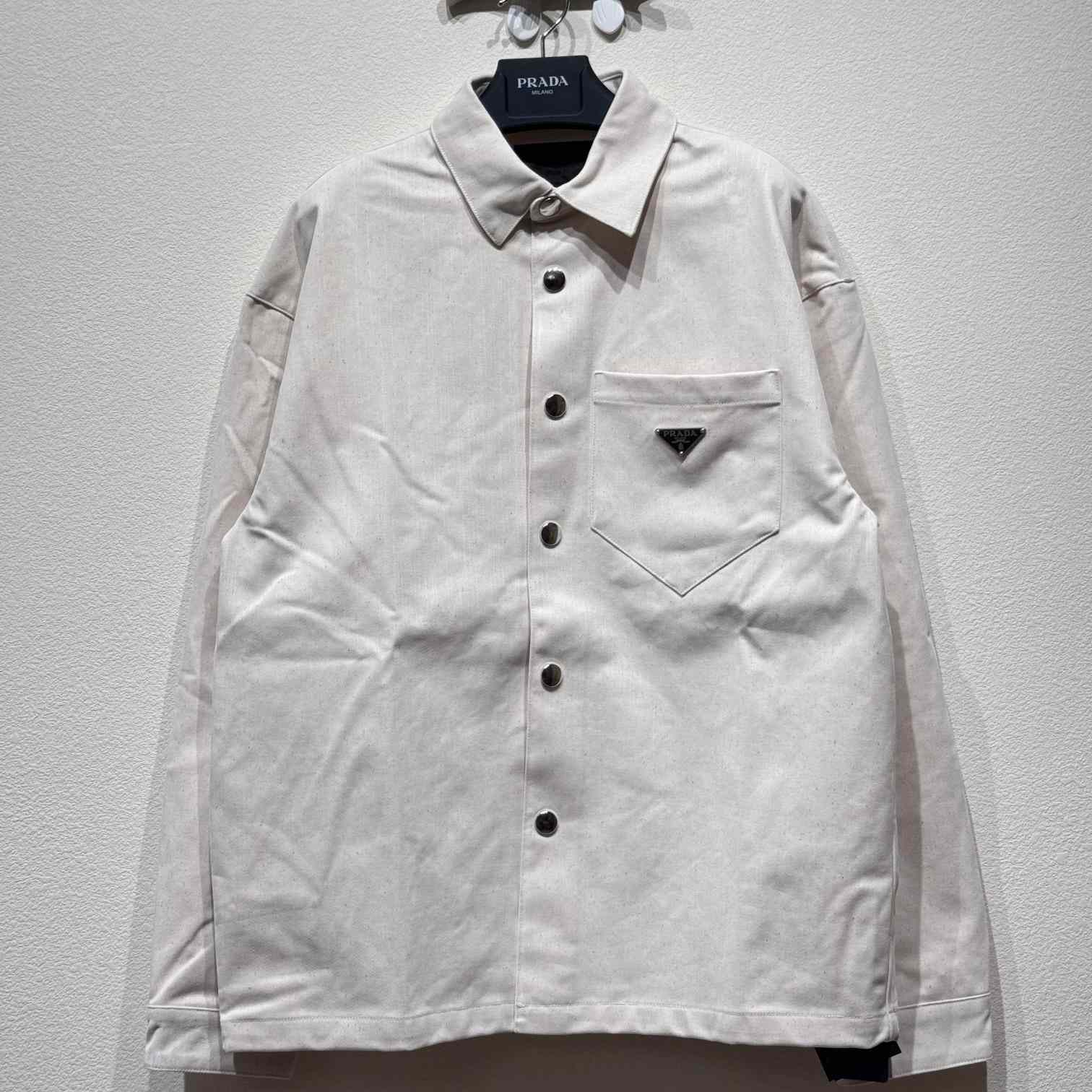 Prada Stretch Cotton Shirt - EUR FASHION