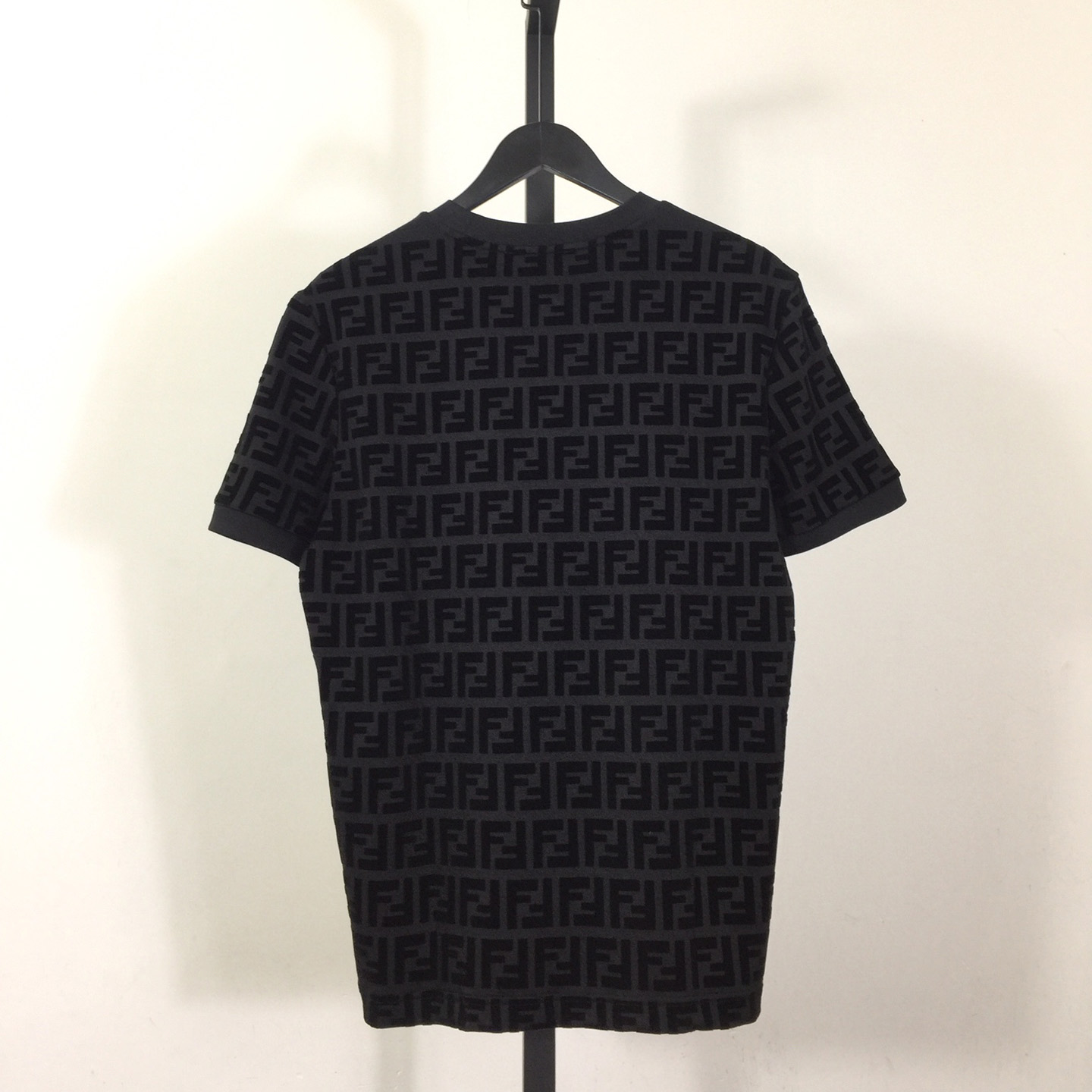 Fendi T-shirt In Black Piqué - EUR FASHION