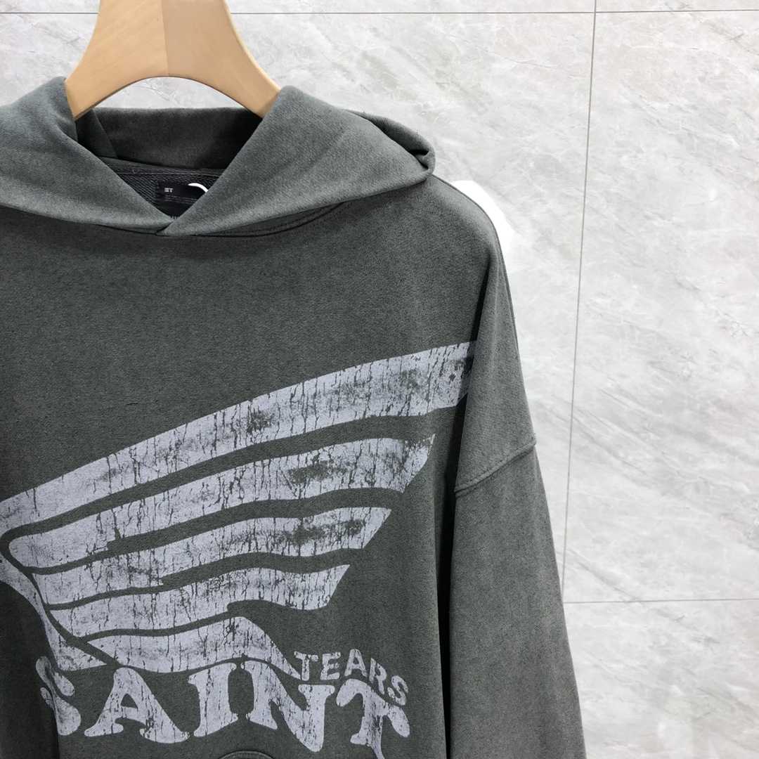 Saint Michael Tears Hoodie - EUR FASHION