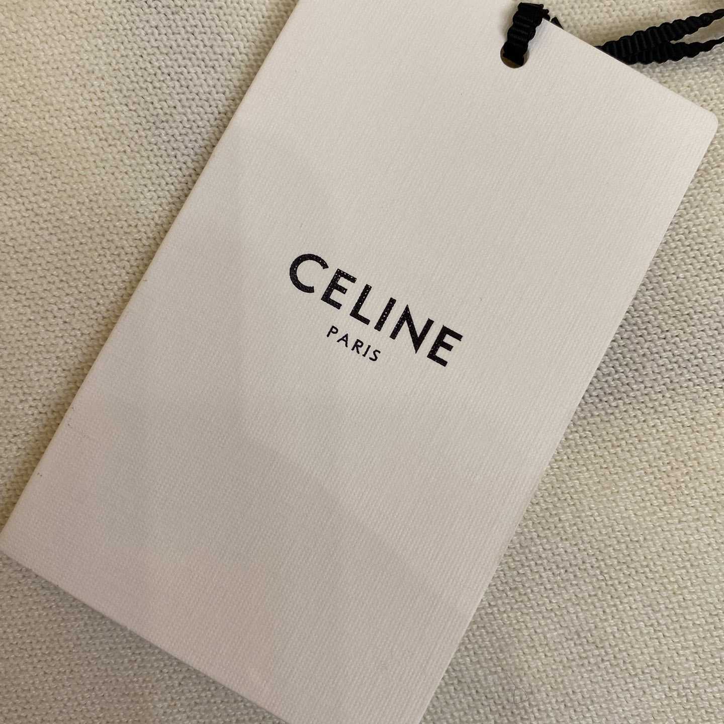 Celine Pull Sans Manches Triomphe 'Ecru/Blue/Red' - EUR FASHION