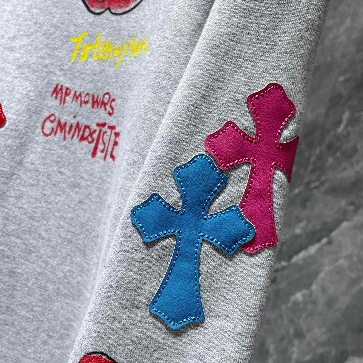 Chrome Hearts Cross Hoodie - EUR FASHION