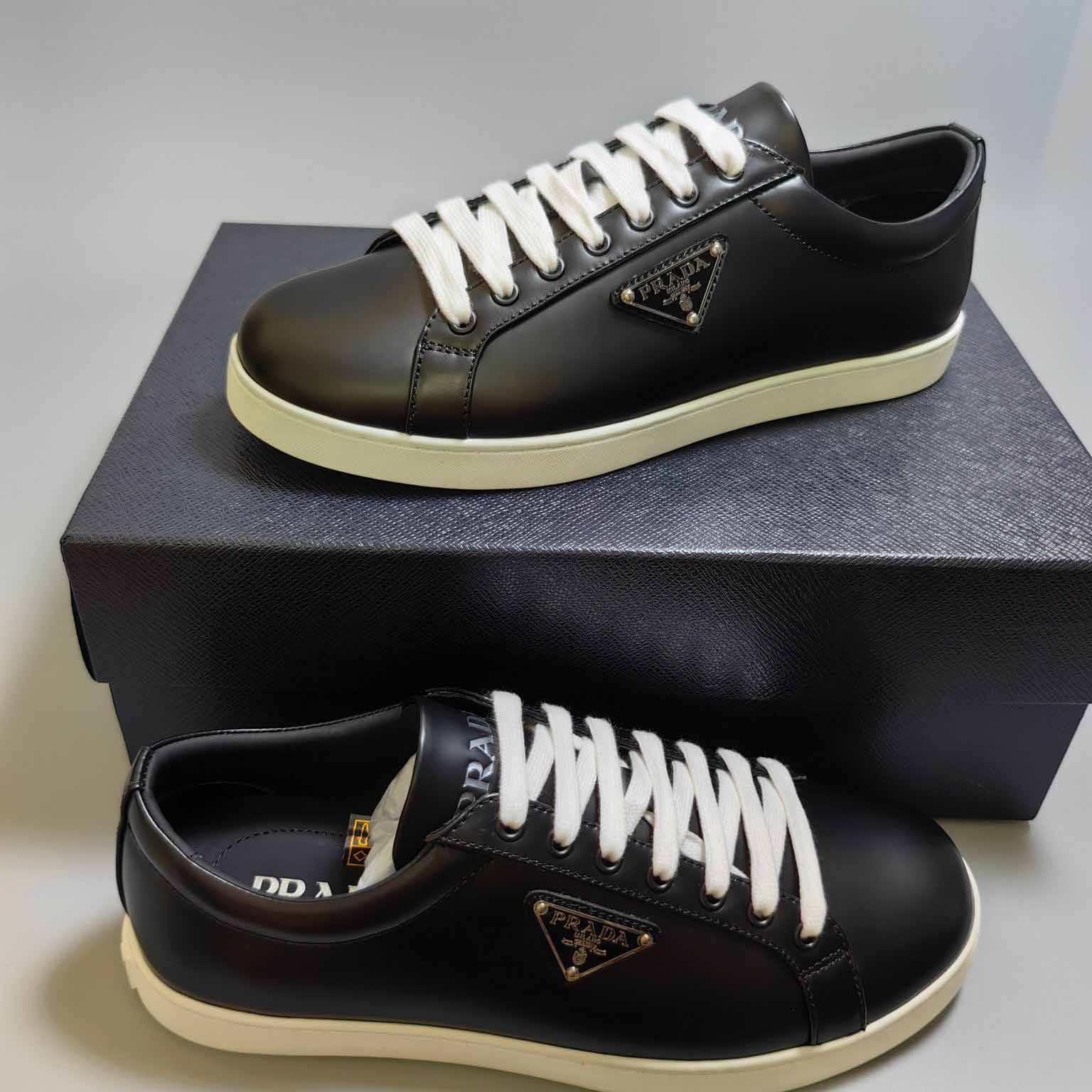 Prada Brushed Sneakers - EUR FASHION