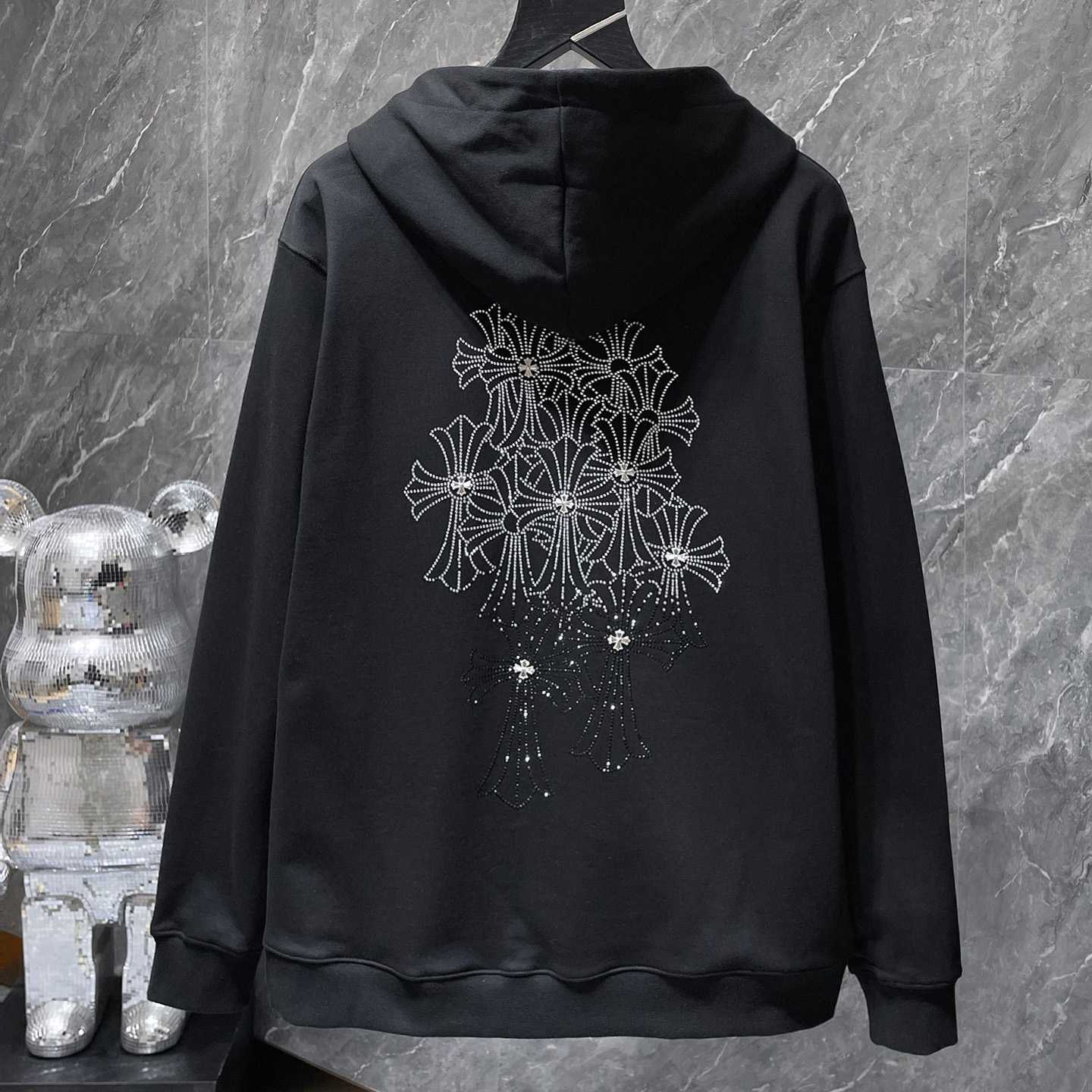 Chrome Hearts Zip Up Hoodie  - EUR FASHION