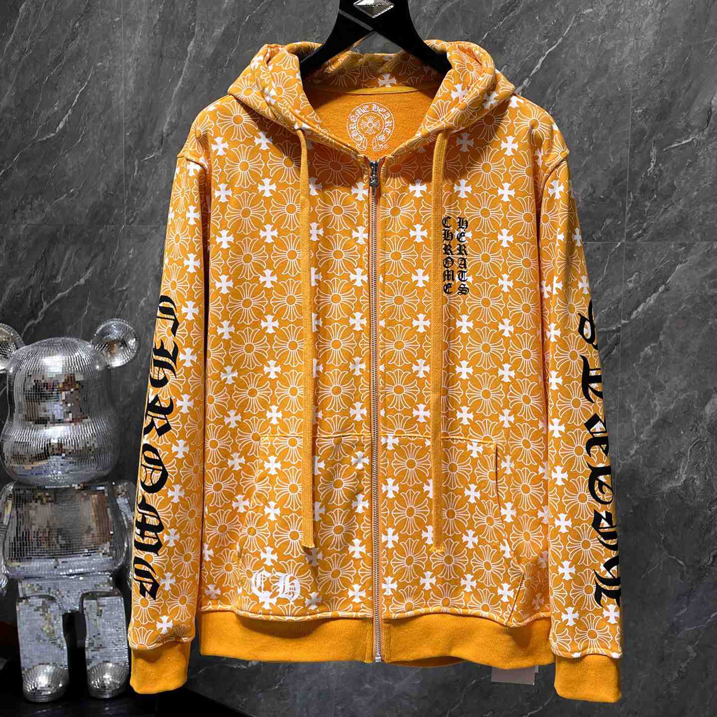 Chrome Hearts Horseshoe Zip Up Hoodie 