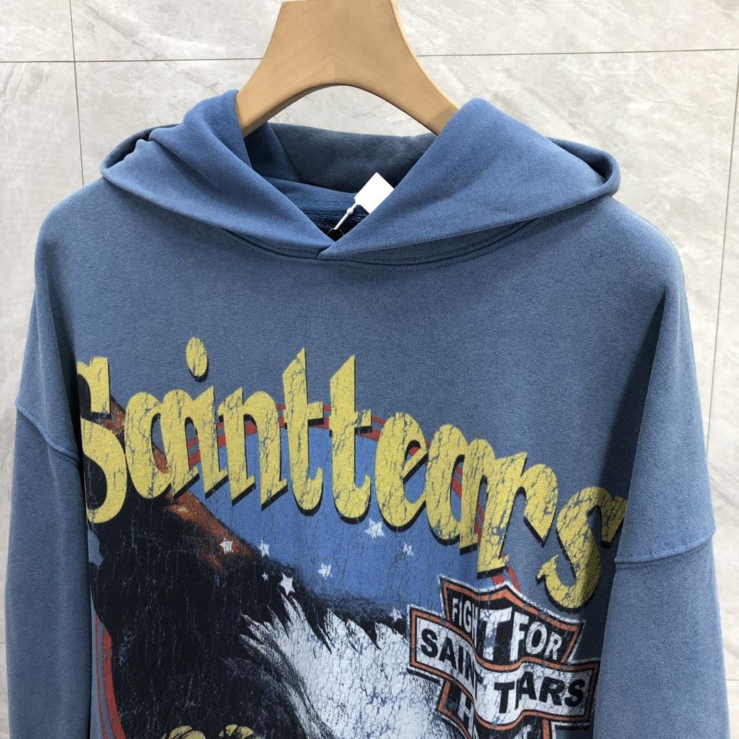 Saint Michael Tears Hoodie - EUR FASHION