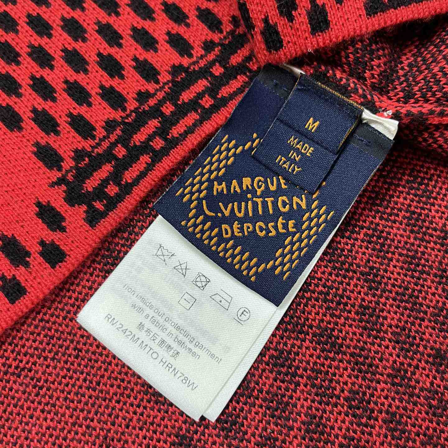 Louis Vuitton Damier Wool Crewneck   1AFXKJ - EUR FASHION