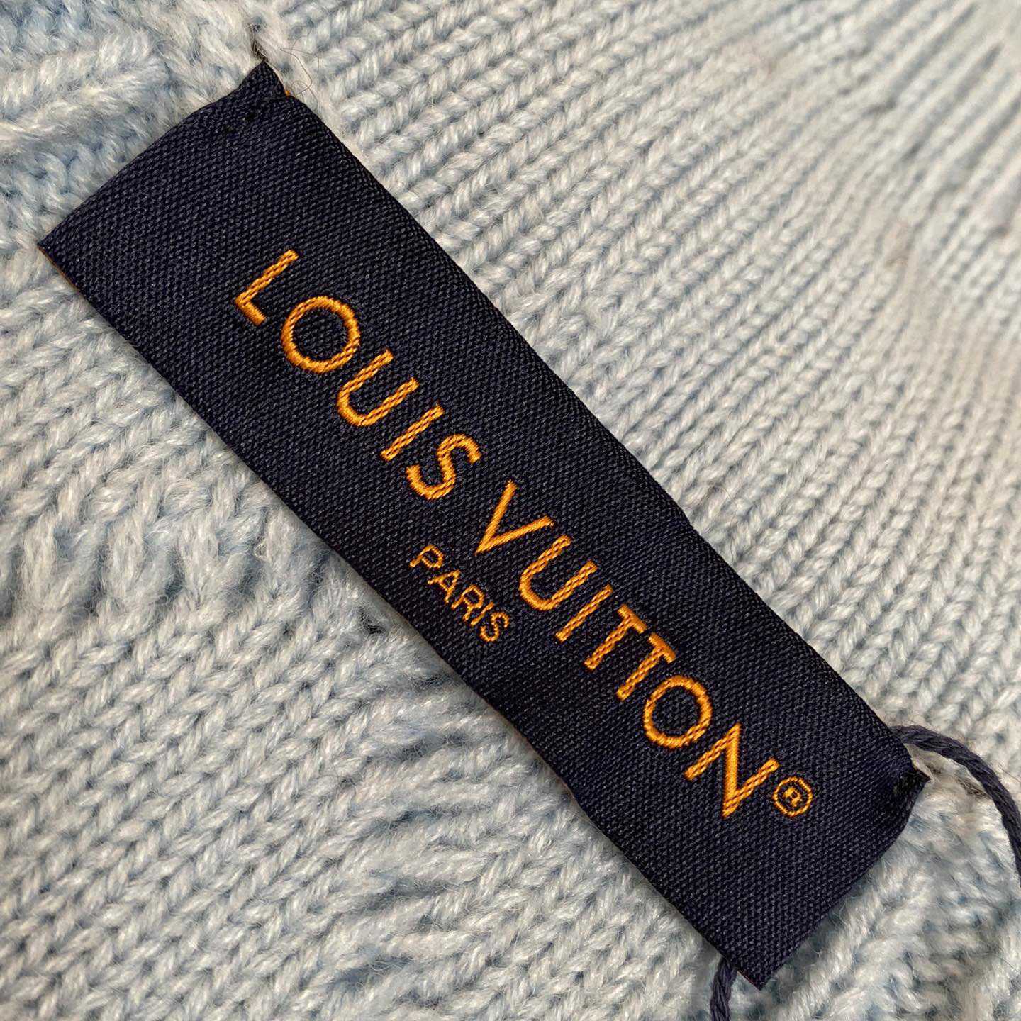 Louis Vuitton Cable-Knit Wool And Mohair V-Neck Pullover   1AFPYY - EUR FASHION