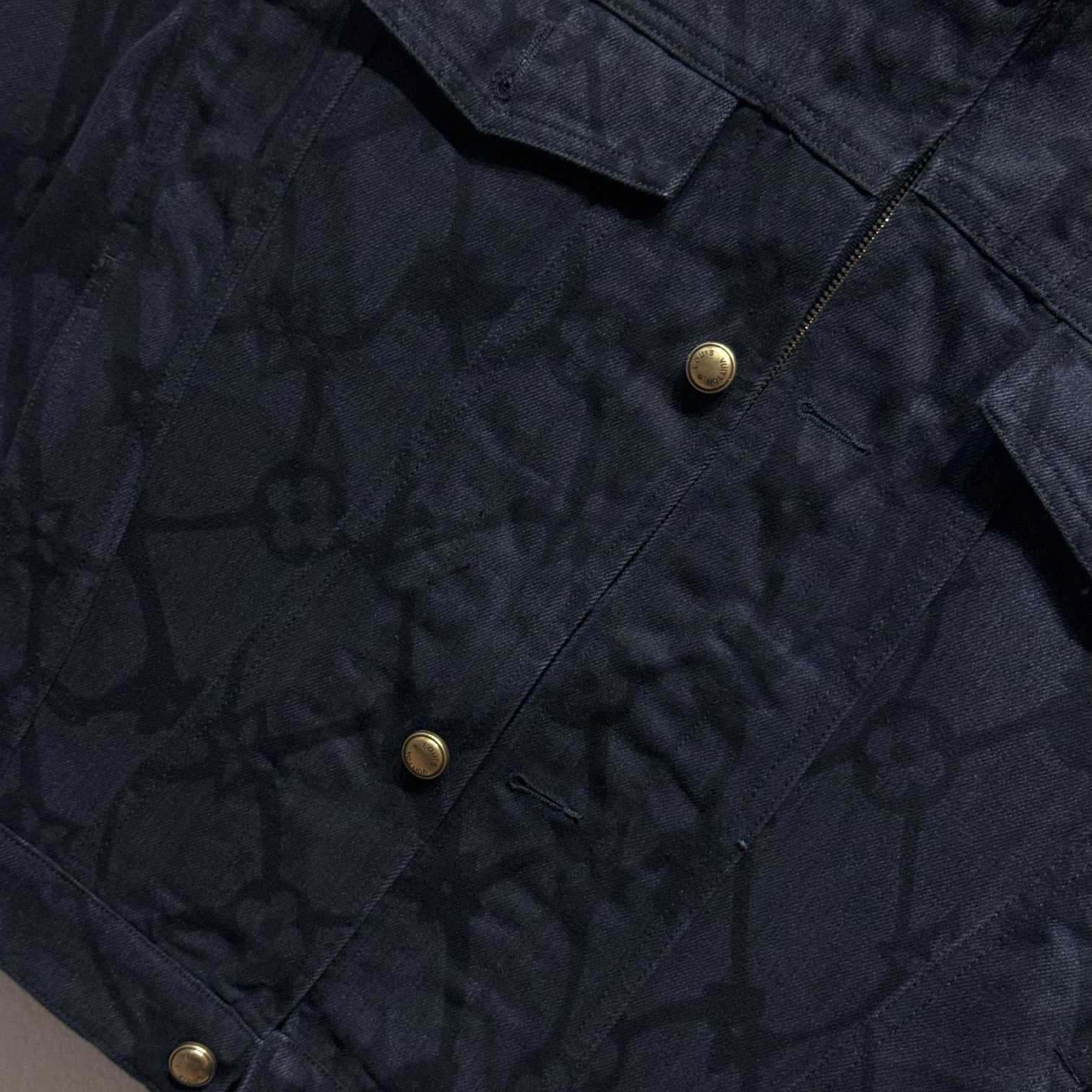 Louis Vuitton Monogram Denim Hooded Blouson   1AFQBQ - EUR FASHION