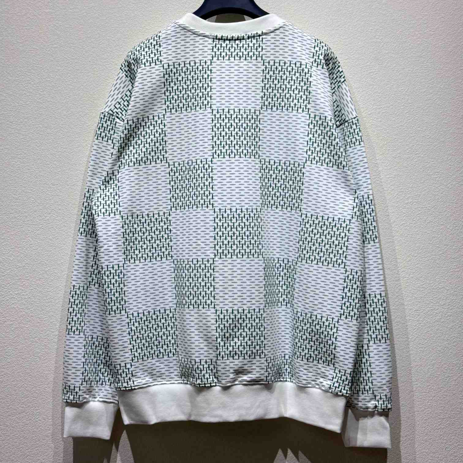 Louis Vuitton Damier Cotton Sweatshirt  1AFJHI - EUR FASHION