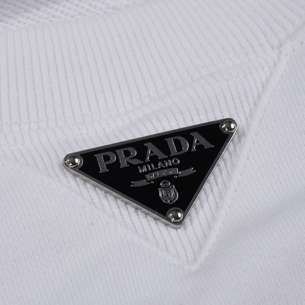 Prada Logo Crewneck - EUR FASHION