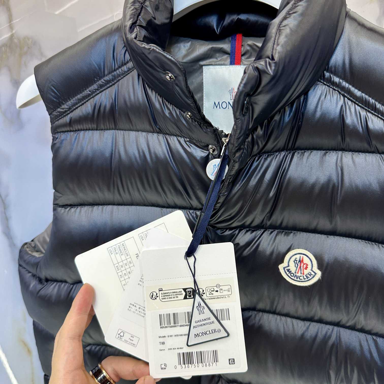 Moncler Tibb Down Vest  - EUR FASHION