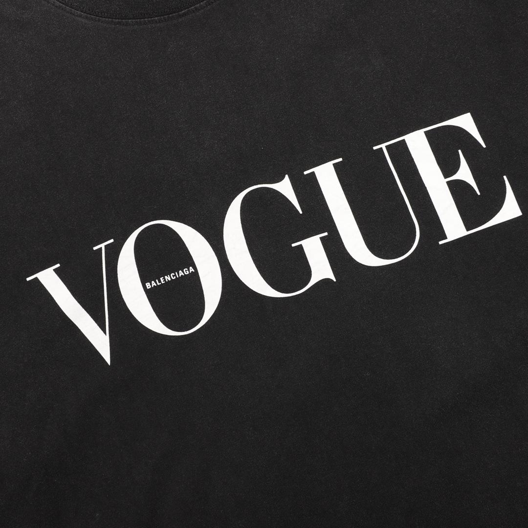 Balenciaga VOGUE Cotton T-Shirt  - EUR FASHION