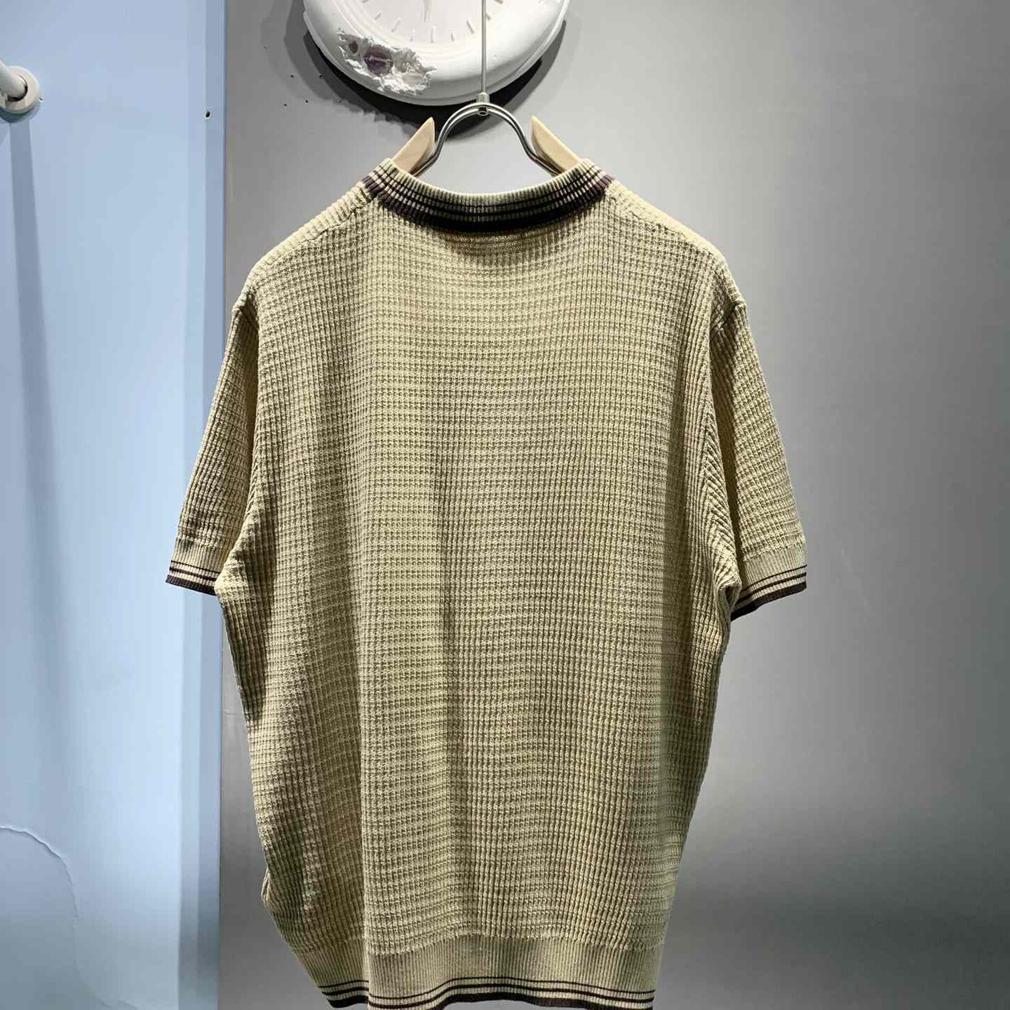 Prada Cotton T-Shirt With Re-Nylon Details - EUR FASHION