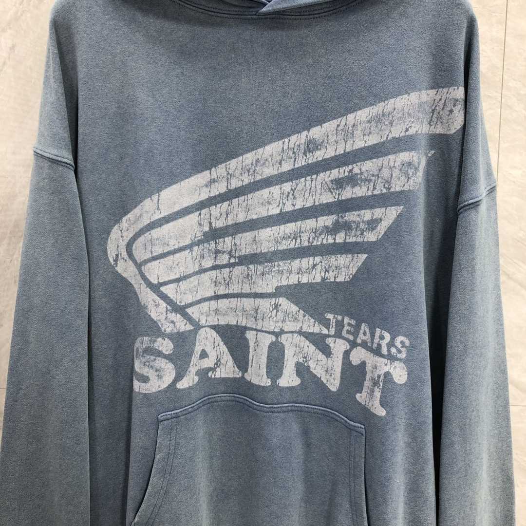 Saint Michael Tears Hoodie - EUR FASHION