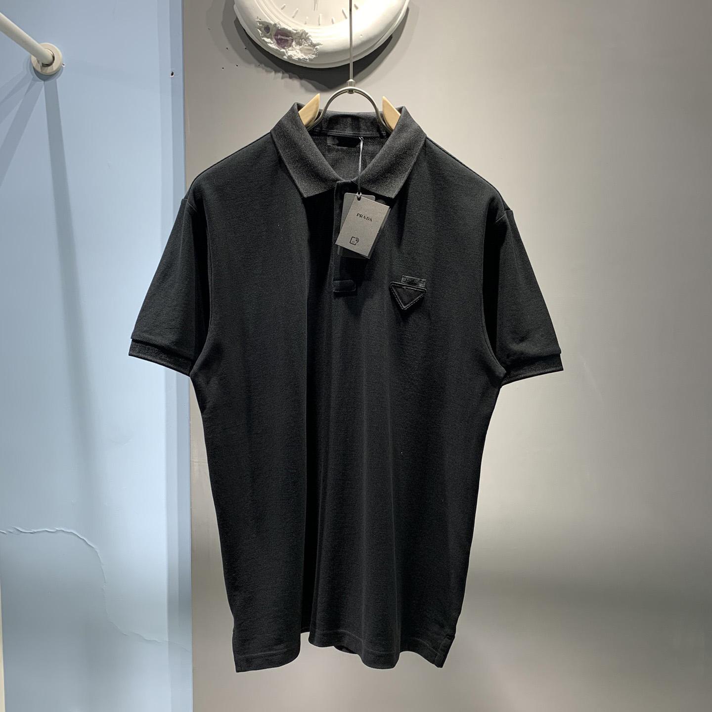 Prada Piqué Polo Shirt - EUR FASHION