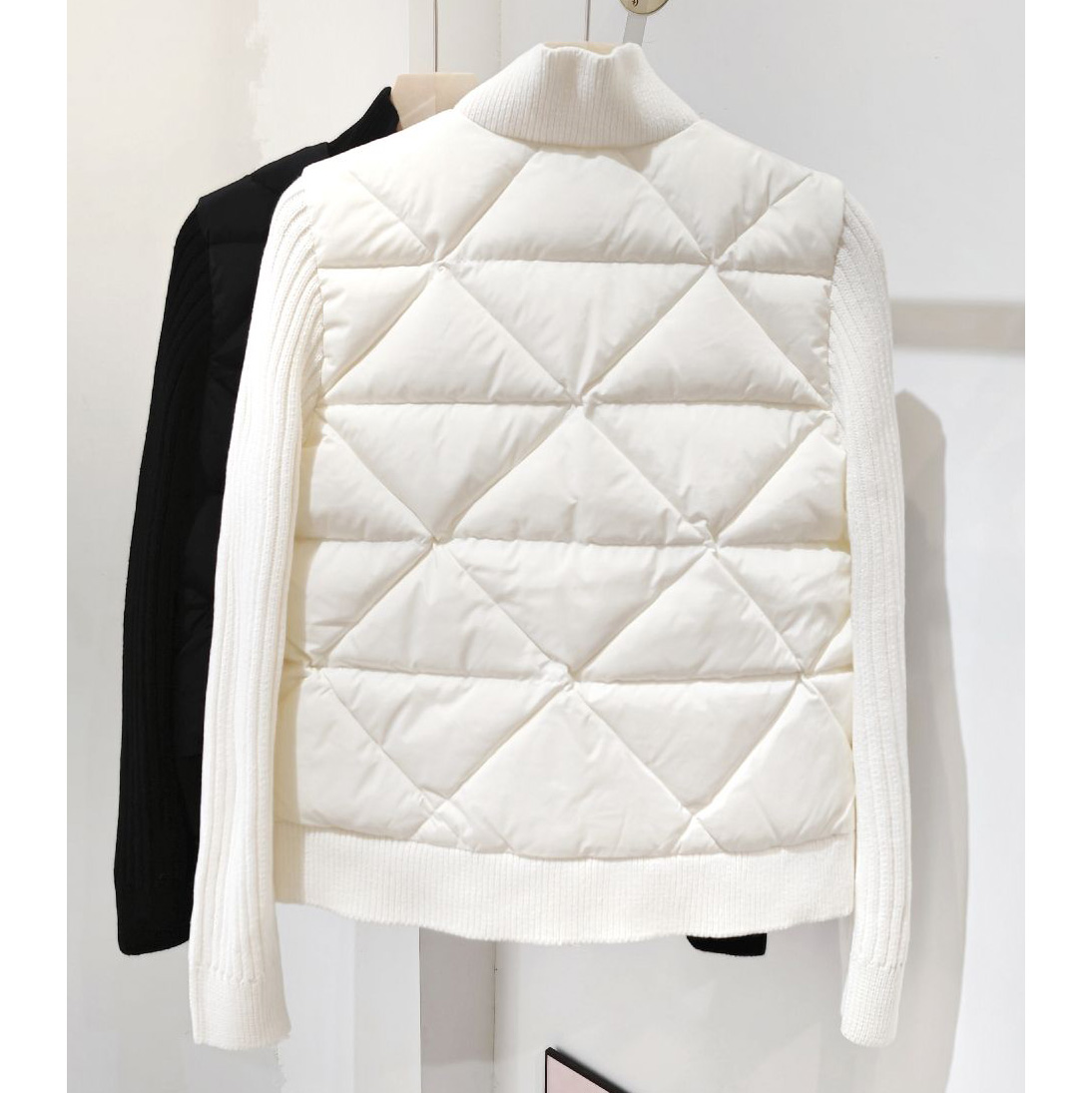 Prada Quilted Re-Nylon And Cashmere Jacket - EUR FASHION