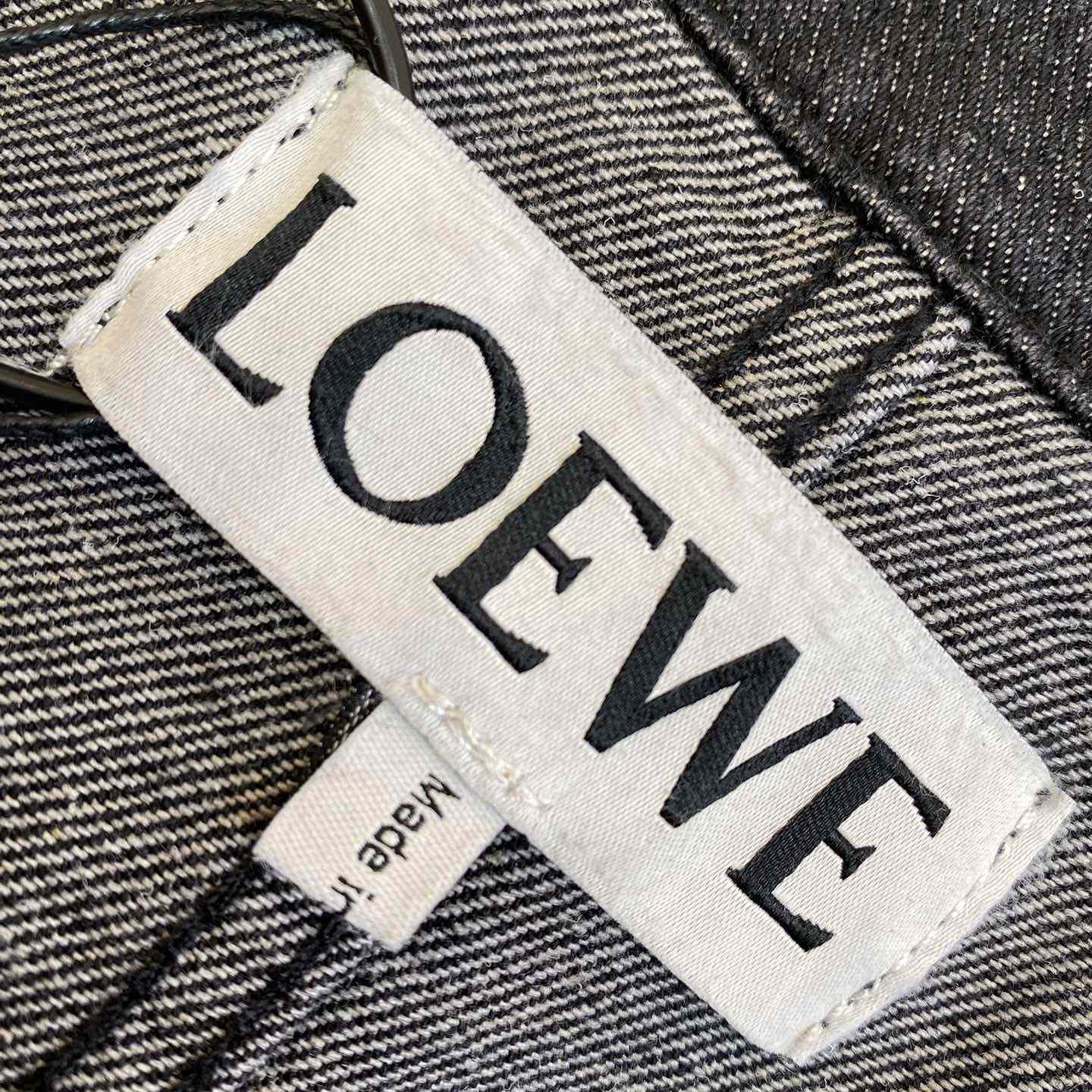Loewe Button-Up Workwear Denim Jacket - EUR FASHION