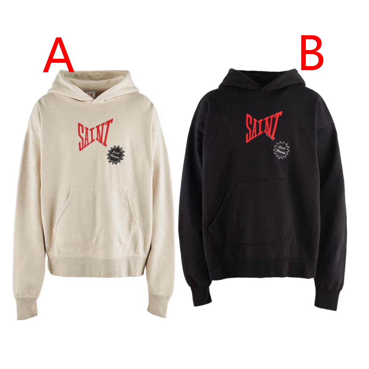 Saint Michael 'MX6' Logo Hoodie  - EUR FASHION