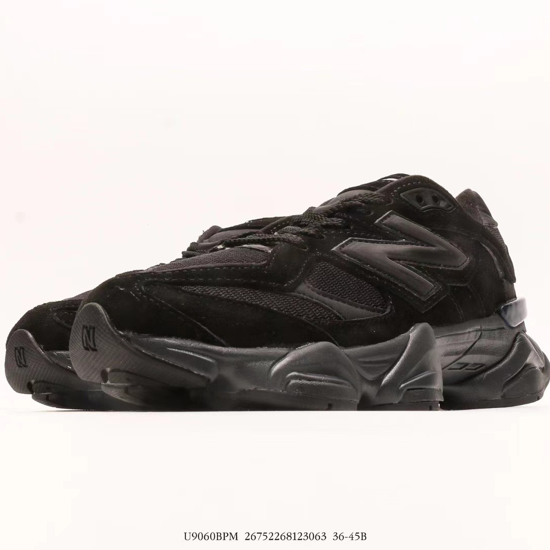 New Balance NB 9060  “Triple Black”  Sneakers      U9060BPM - EUR FASHION