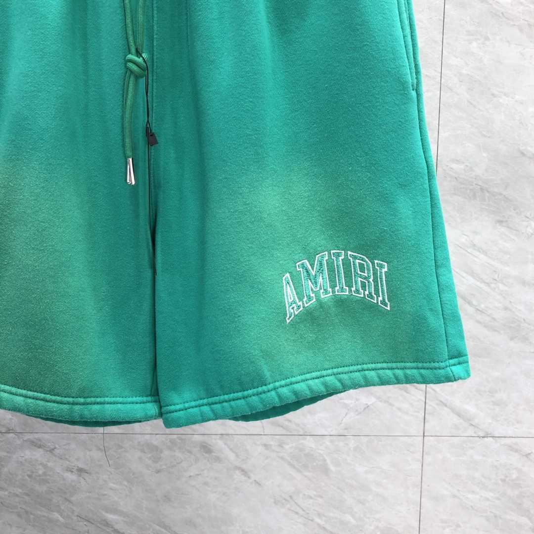 Amiri Logo-print Drawstring-waistband Shorts - EUR FASHION