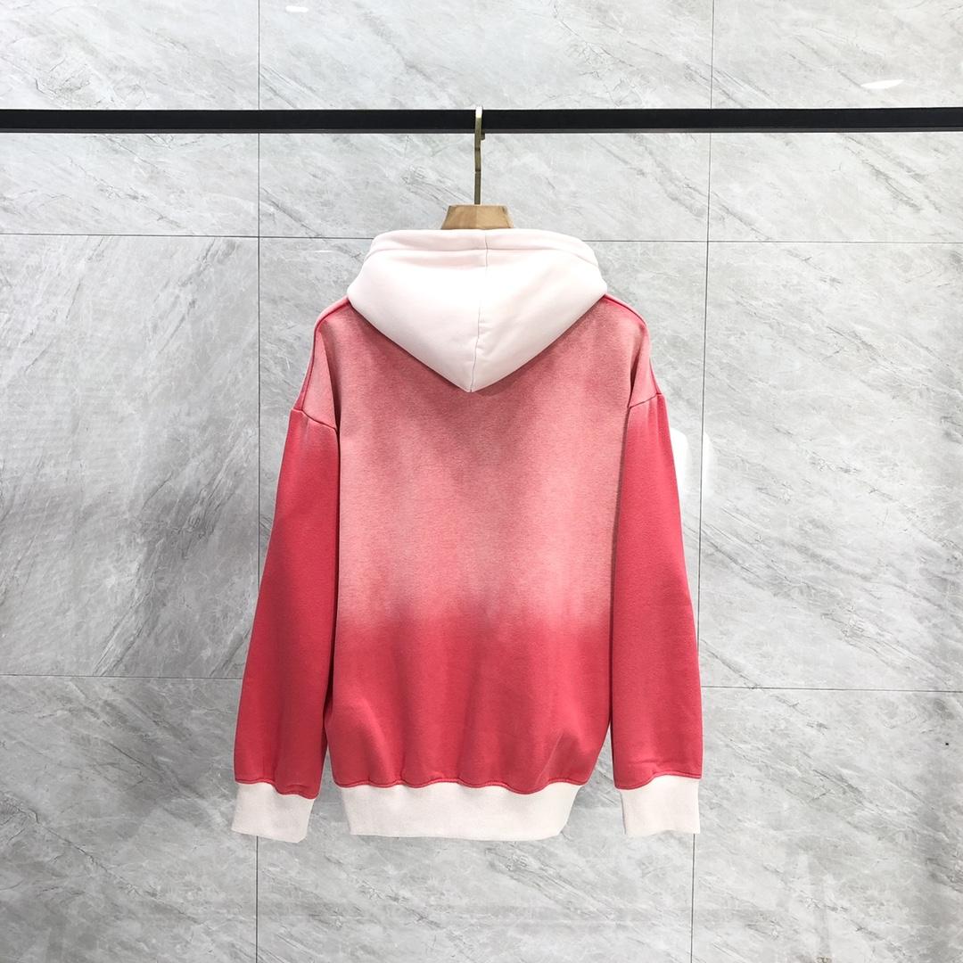 Amiri  Red 'Amiri' Vintage Oversized Hoodie - EUR FASHION