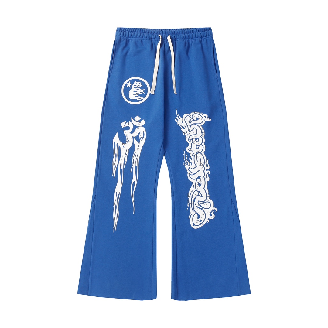 Hellstar Capsule 4 Blue Sweatpants - EUR FASHION