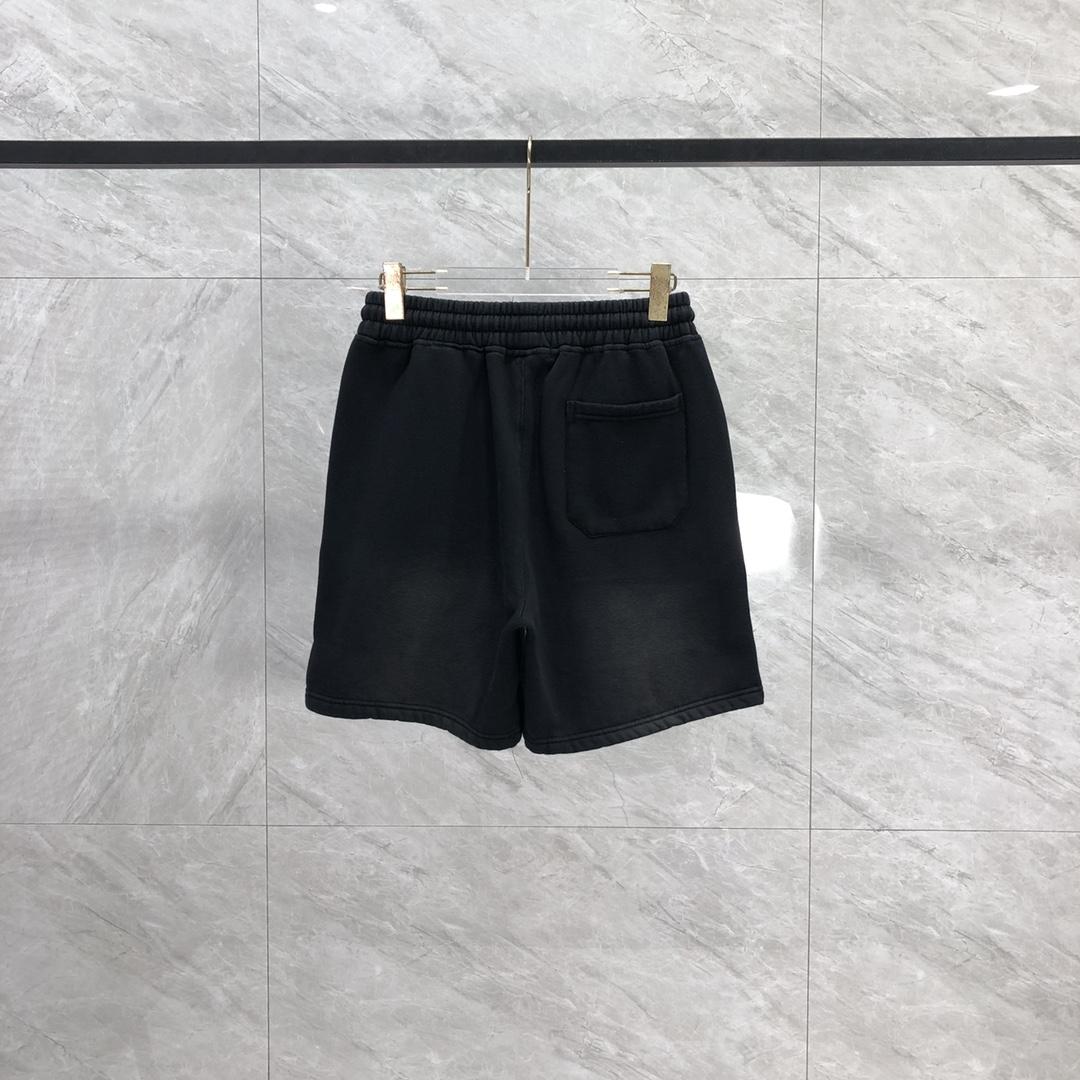 Amiri Logo-print Drawstring-waistband Shorts - EUR FASHION