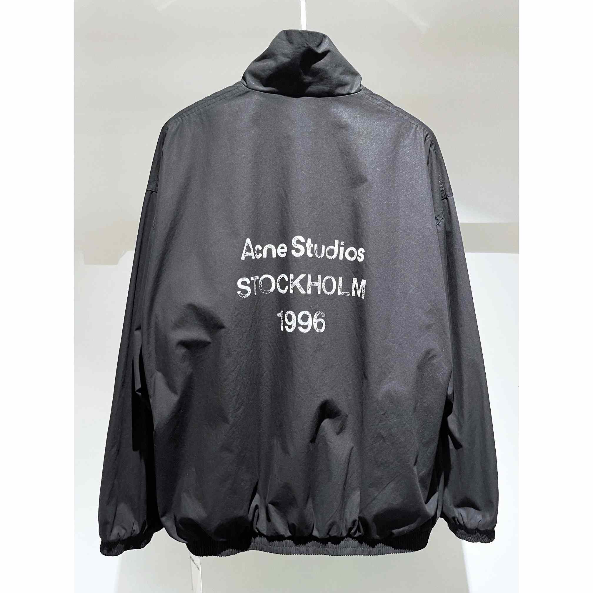 Acne Studios Logo Zipper Jacket - EUR FASHION