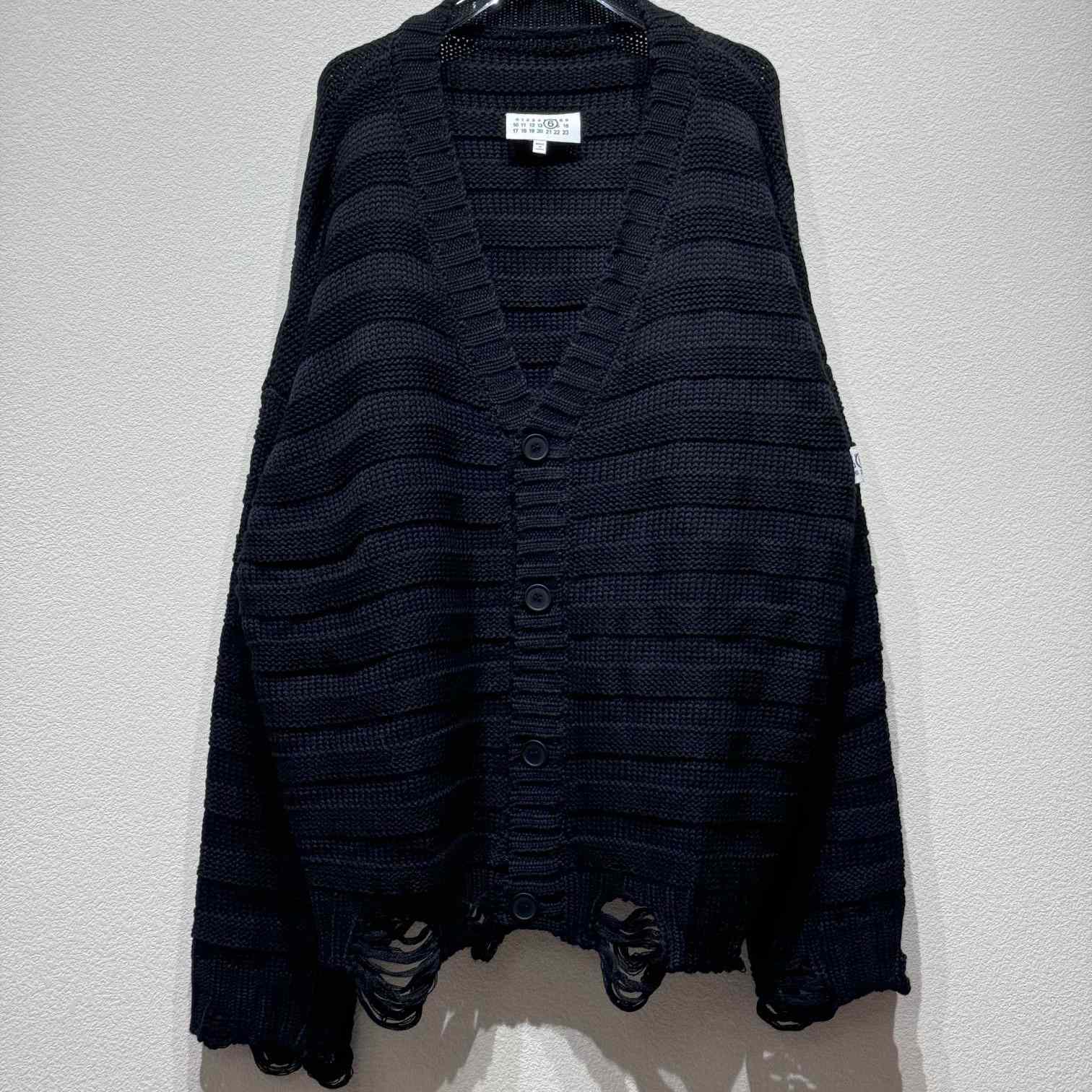 MM6 Maison Margiela V-neck Knited Cardigan - EUR FASHION