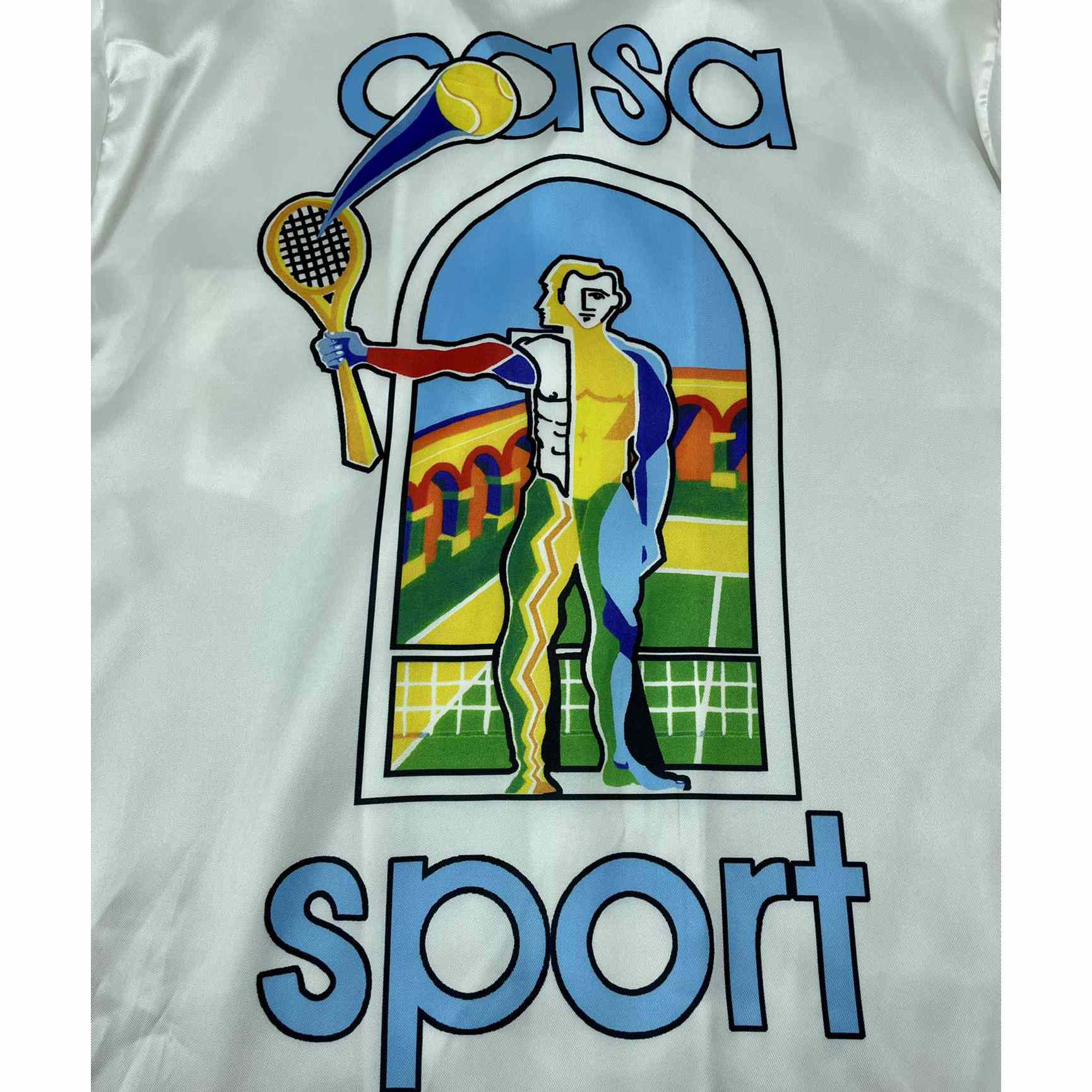 Casablanca Le Jeu Colore Graphic Printed Short-Sleeved Shirt   CA3476 - EUR FASHION