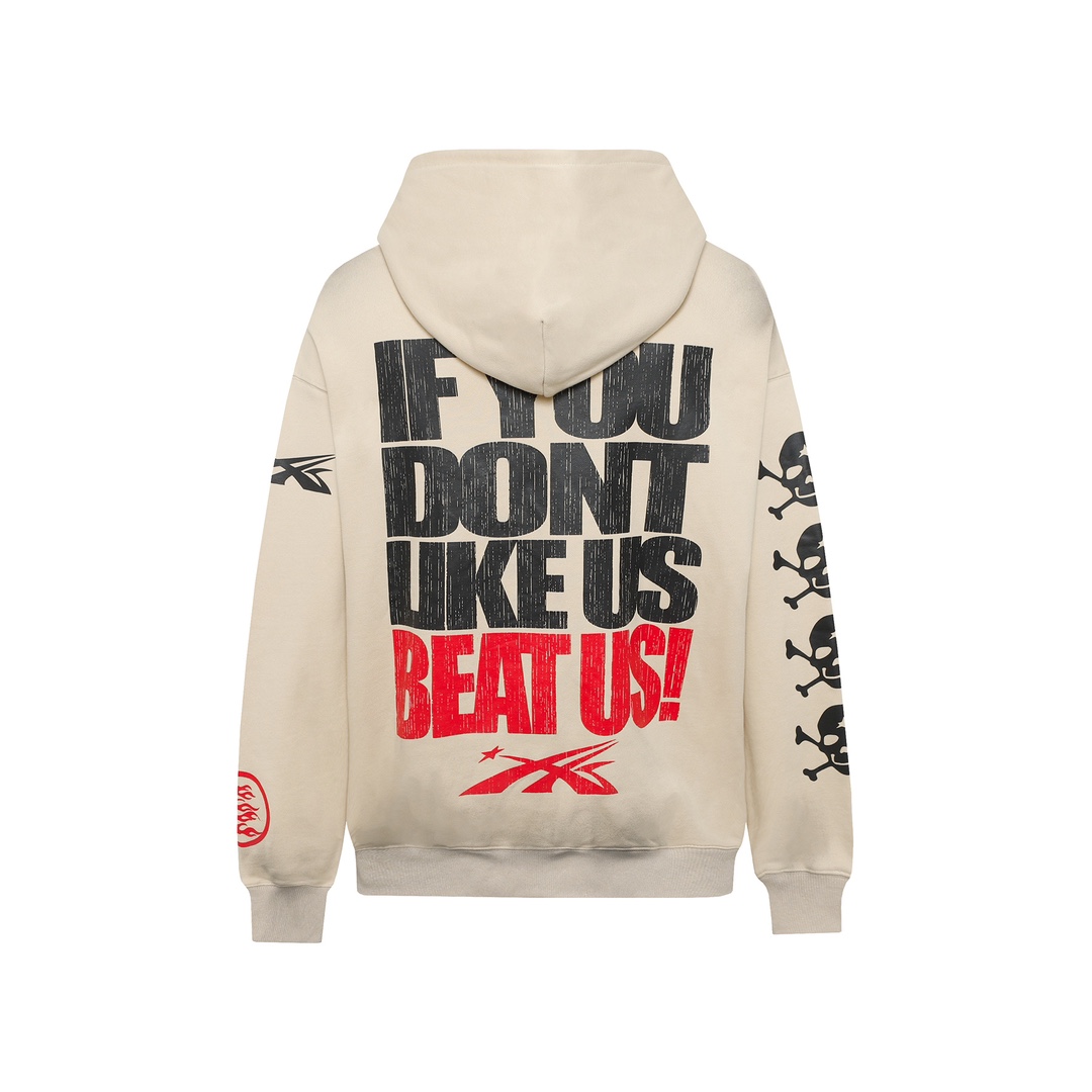 Hellstar If You Dont Like Us Beat Us Hoodie - EUR FASHION