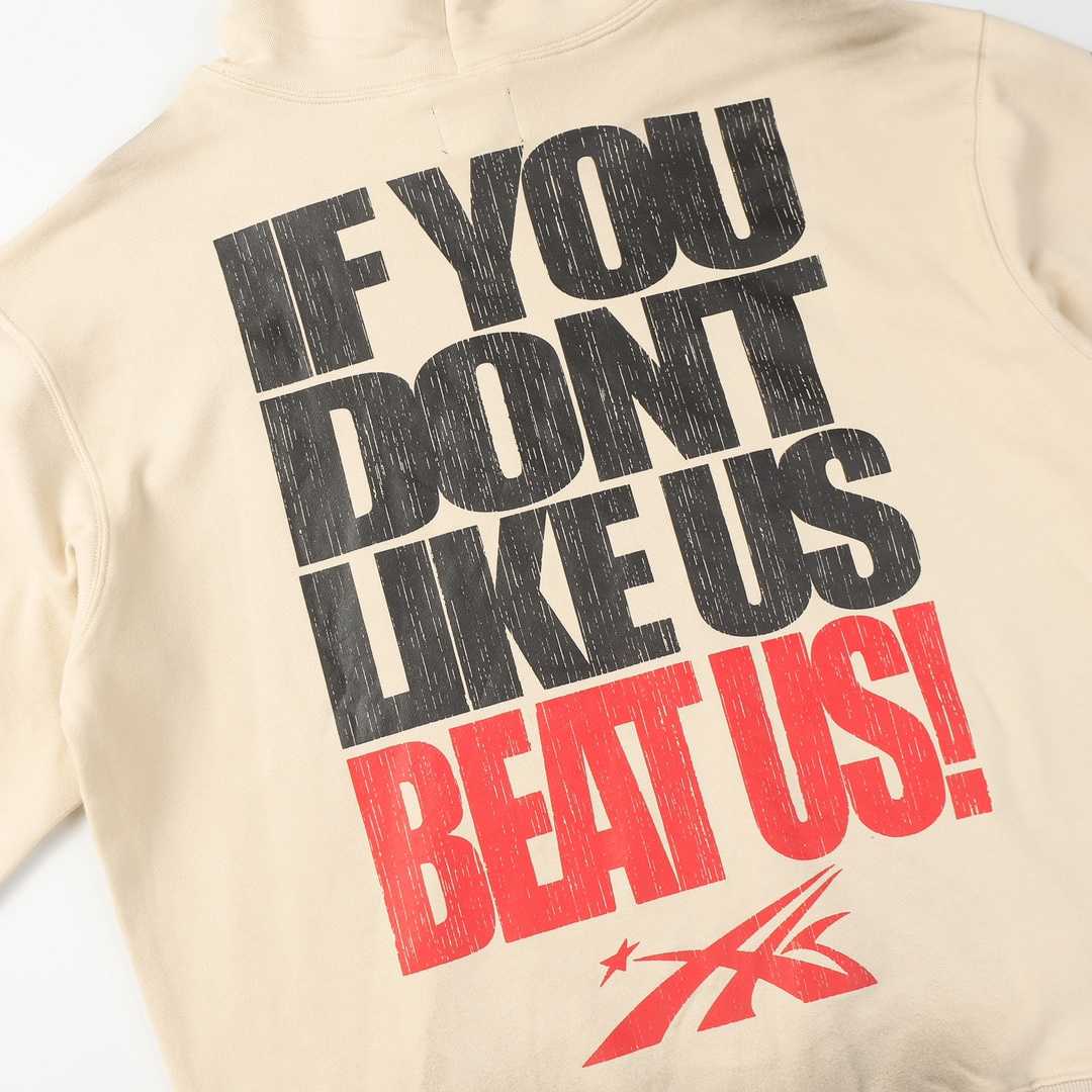 Hellstar If You Dont Like Us Beat Us Hoodie - EUR FASHION