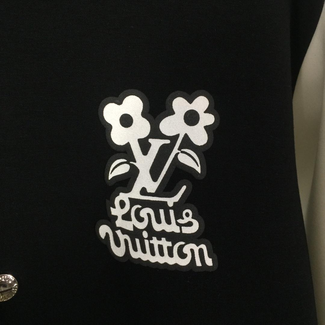 Louis Vuitton Embroidered Varsity Jacket - EUR FASHION